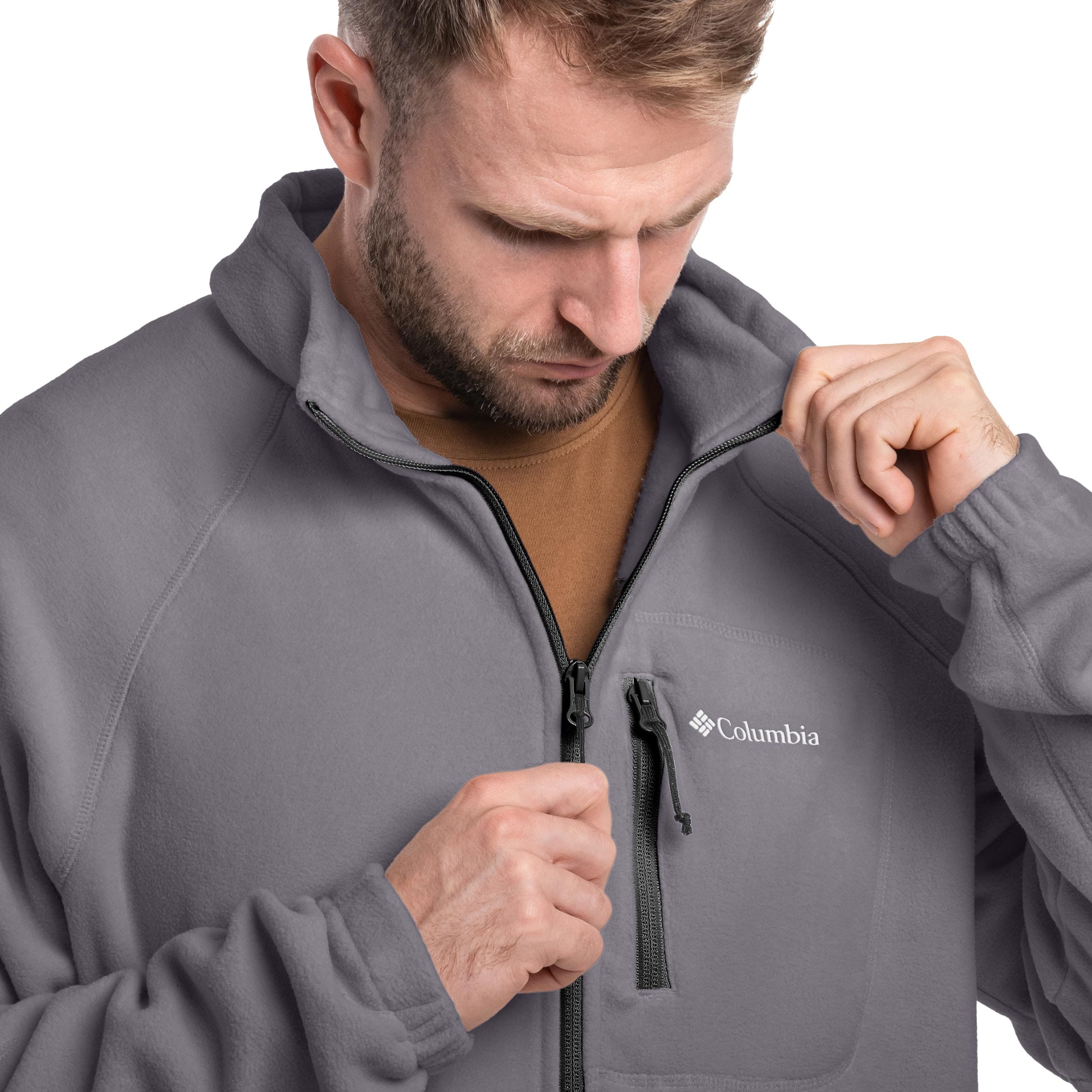 Columbia - Fast Trek II Fleecejacke - City Grey