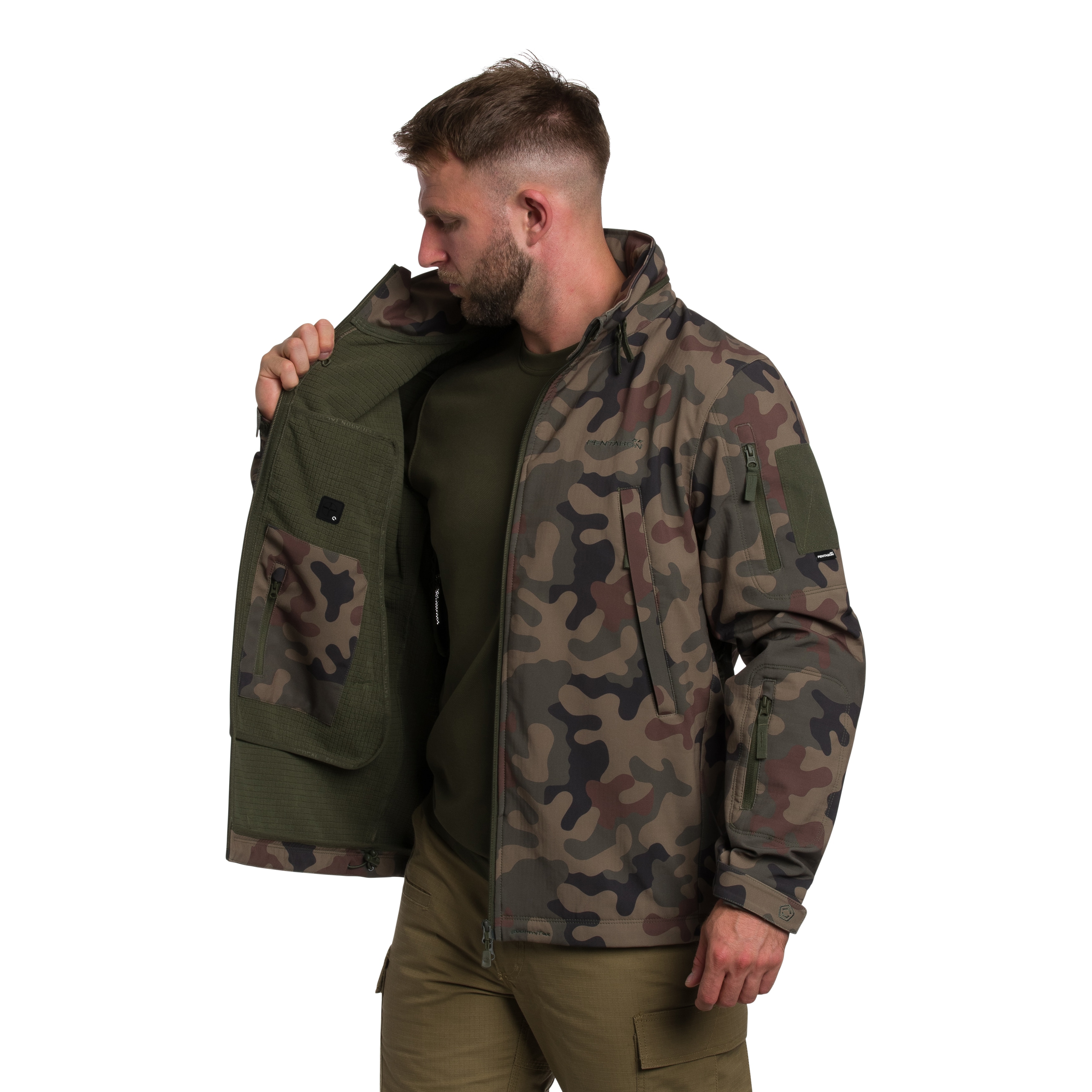 Pentagon - Artaxes Jacke - wz.93 Pantera PL Woodland