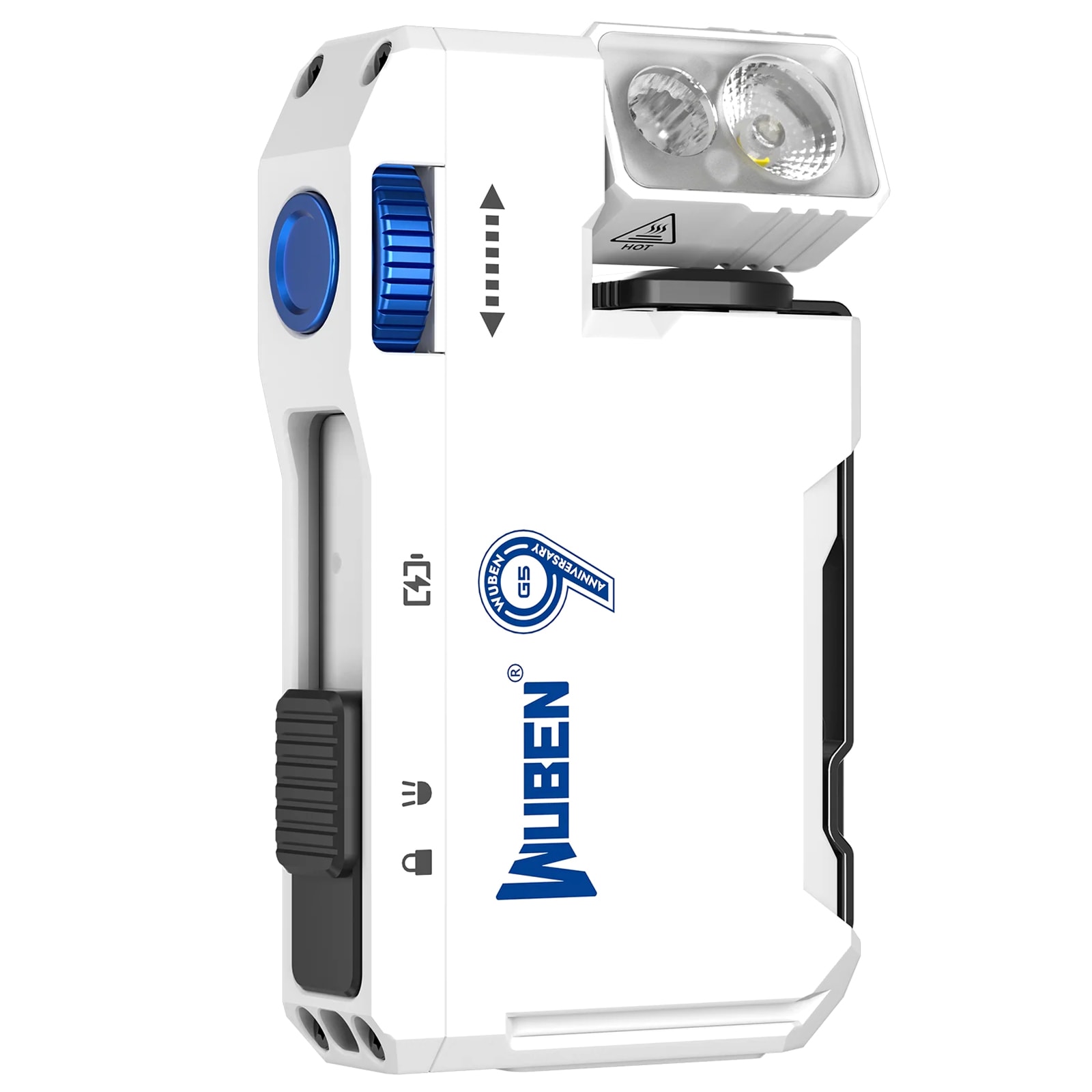 Wuben - G5 White Taschenlampe - 400 Lumen