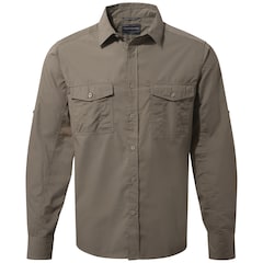 Craghoppers - Kiwi Long Sleeve Hemd - Pebble