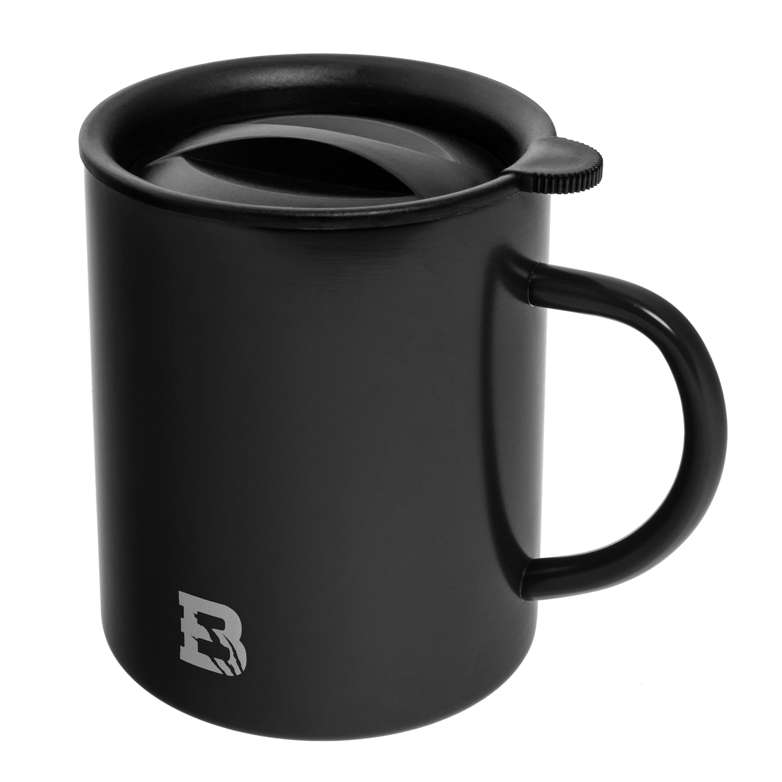 Badger Outdoor - Steel Boy Thermobecher 400 ml - Black