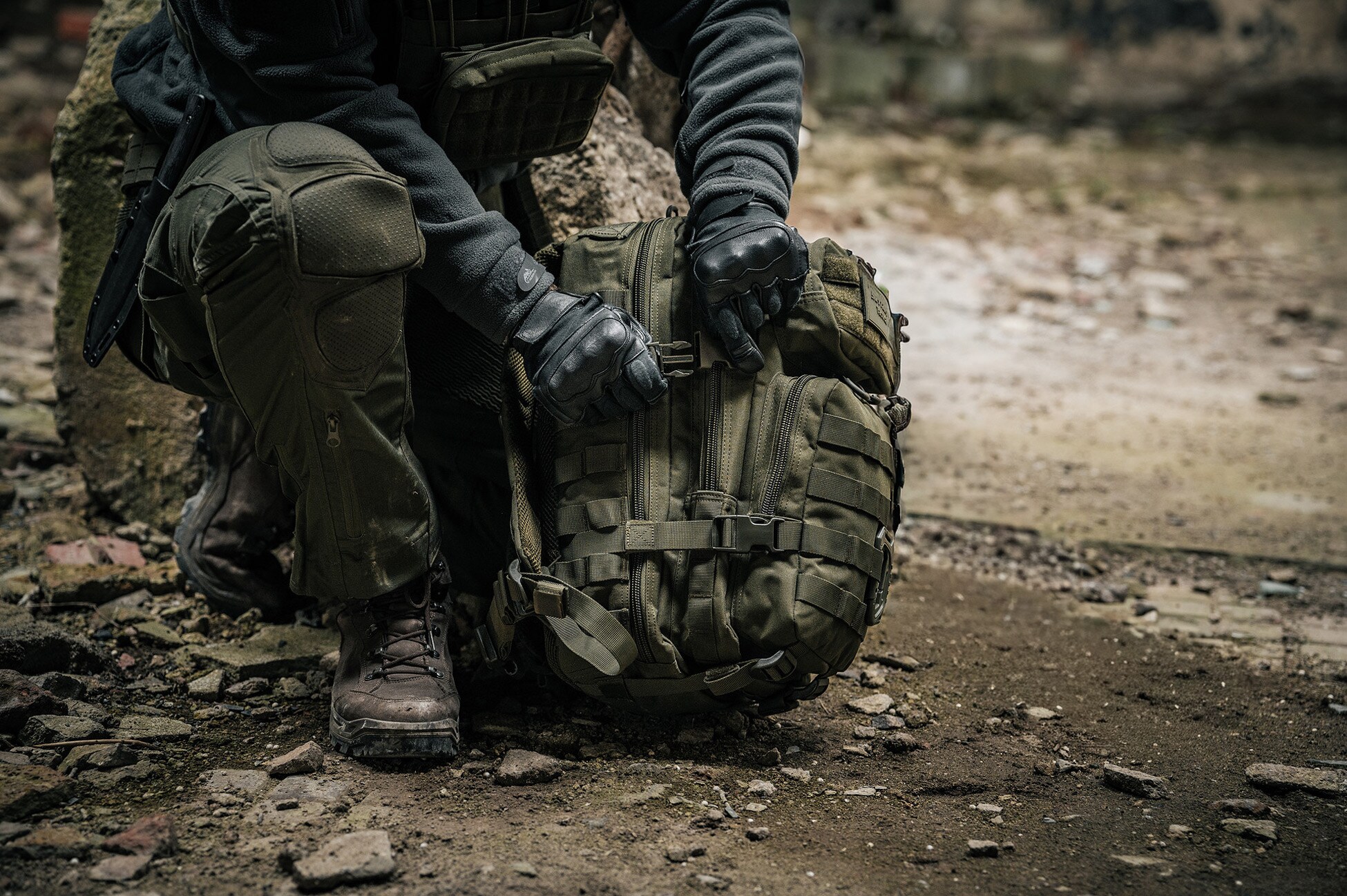 Brytzky Tactical - Polygon Small Rucksack 20 l - Olive