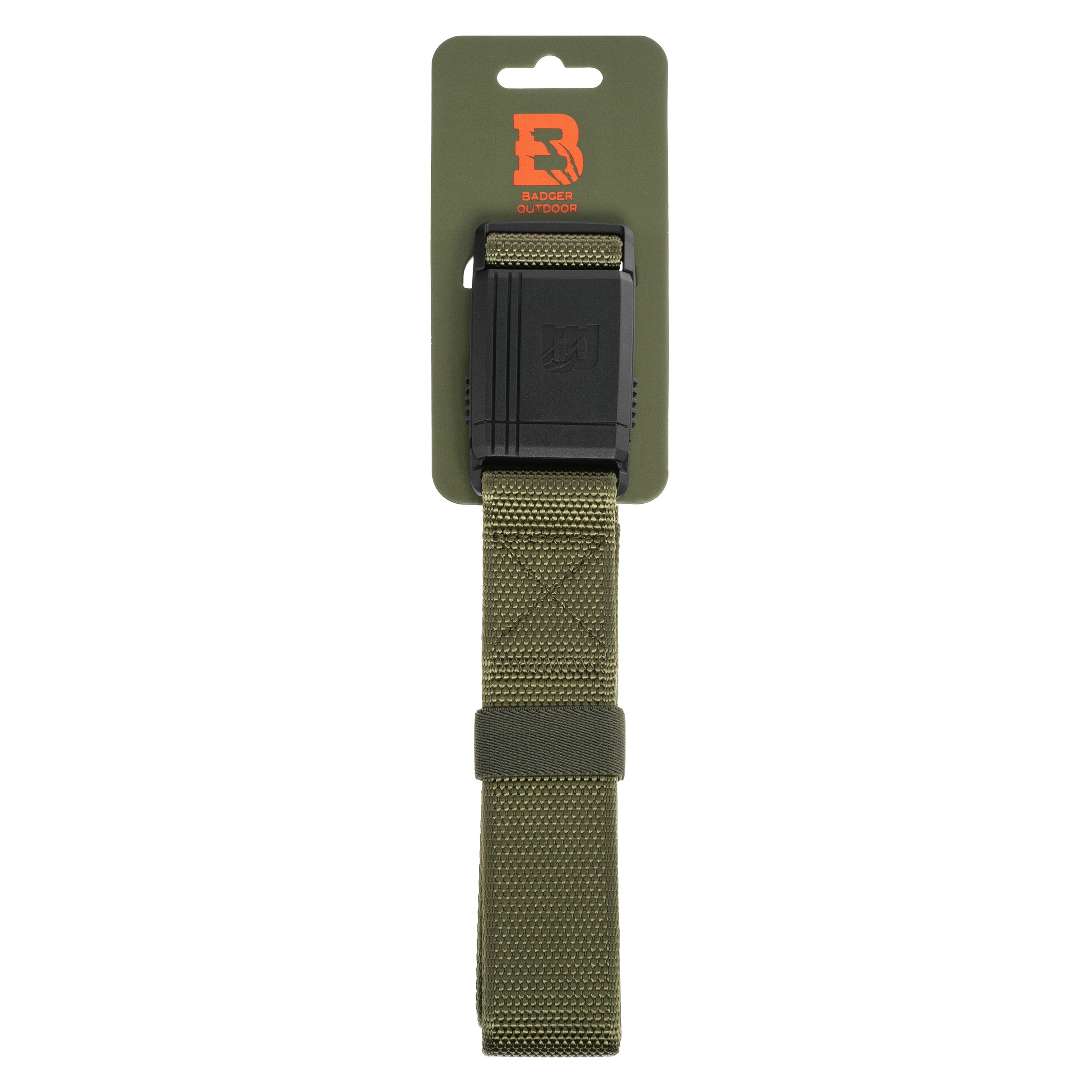 Badger Outdoor - Quick Release M-Belt Stretch Gürtel - Olive