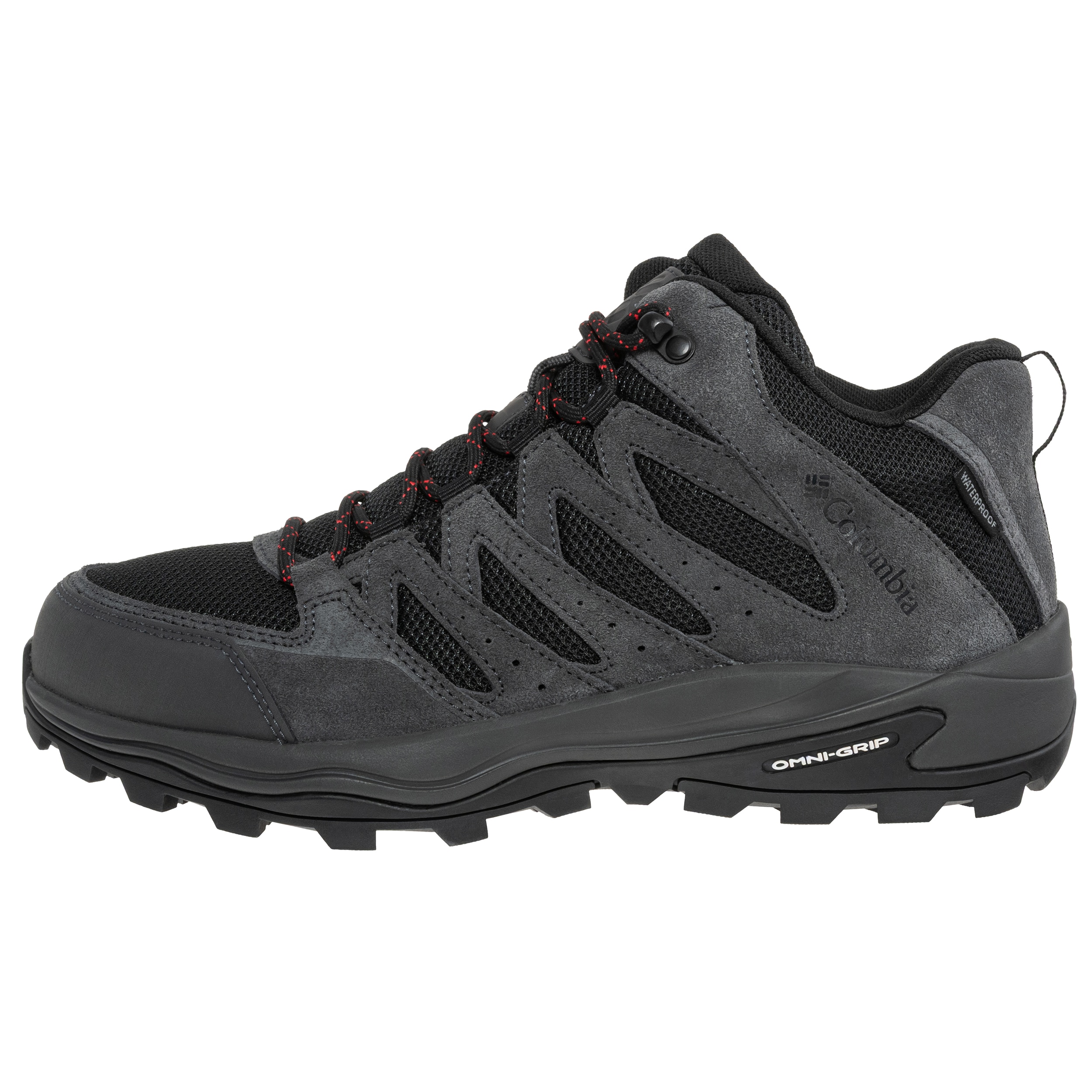 Columbia - Redmond IV MID Waterproof Schuhe - Black/Mountain Red