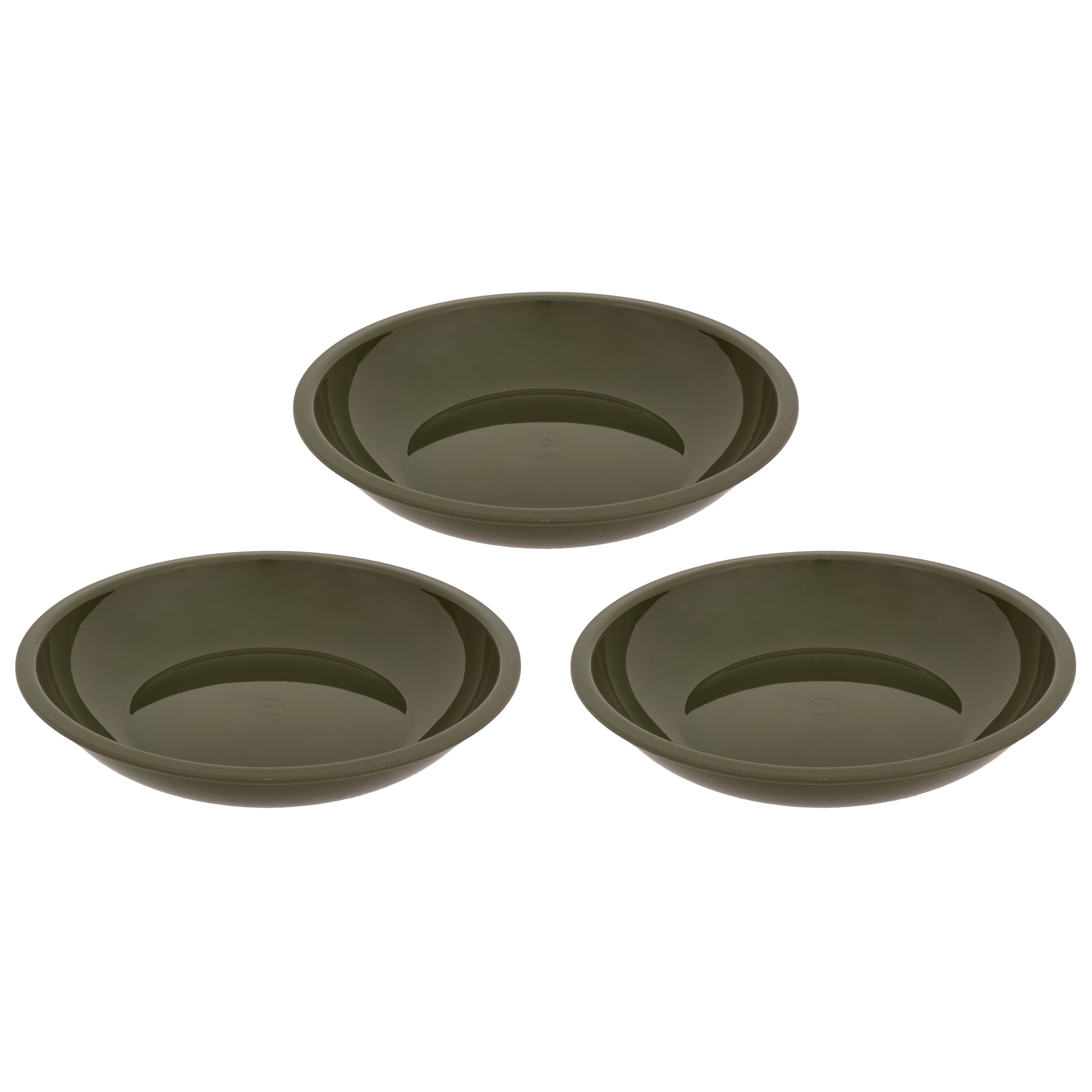 Highlander - Outdoor Schüssel 20 cm Olive - 3 Stk.