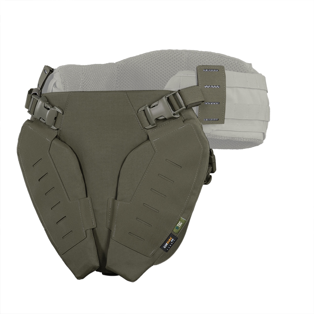 M-Tac - Groin Protection Unterleibschutz für ballistische Einlagen - Ranger Green
