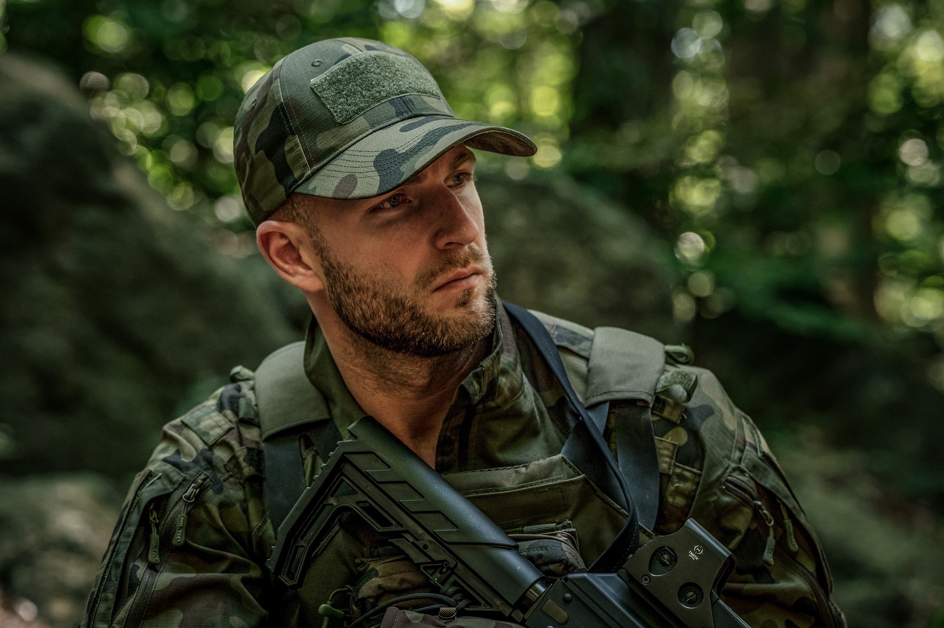 Mil-Tec - Tactical Baseball Cap Basecap - wz.93 Pantera PL Woodland