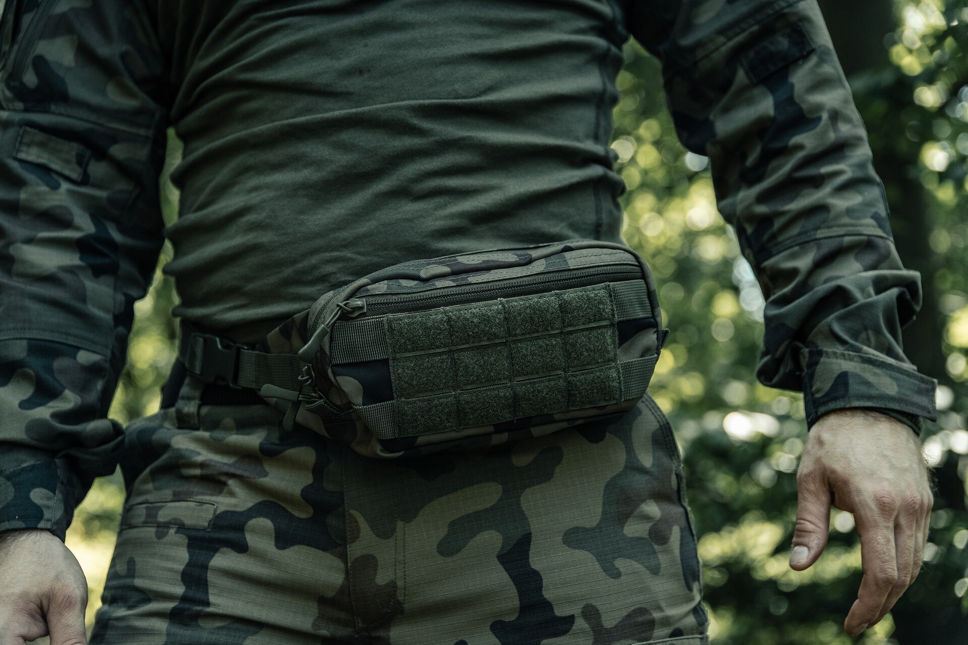 Mil-Tec - Fanny Pack MOLLE Hüfttasche - wz.93 Pantera PL Woodland