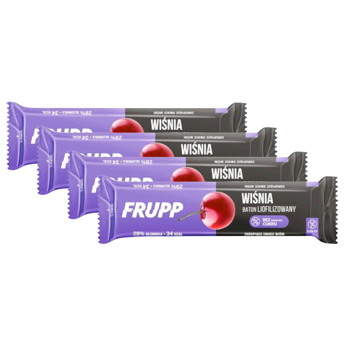 Arpol - FRUPP Gefriergetrockneter Riegel - Kirsche 10 g - 4 Stk.