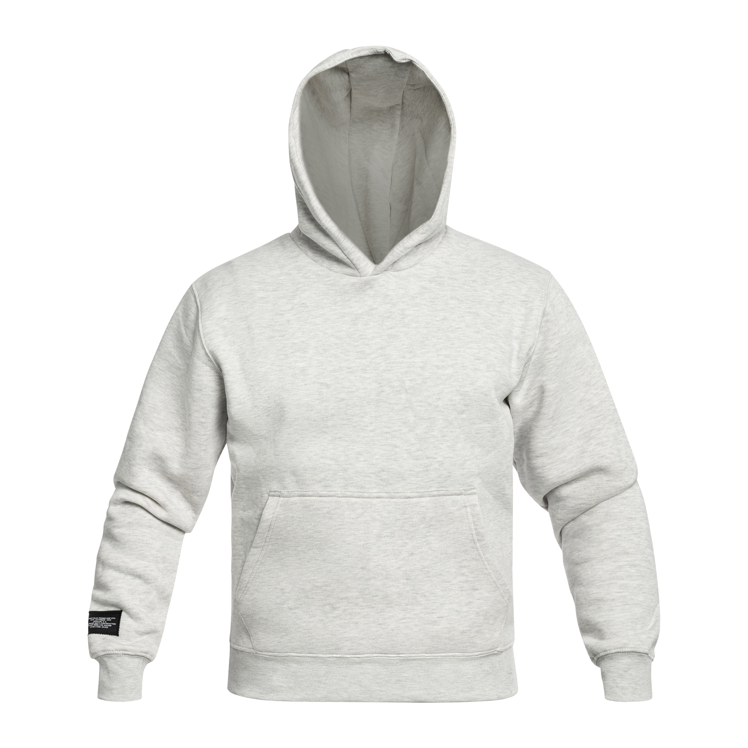 Alpha Industries - Label Backprint Hoodie - Sweatshirt - Pastel Grey