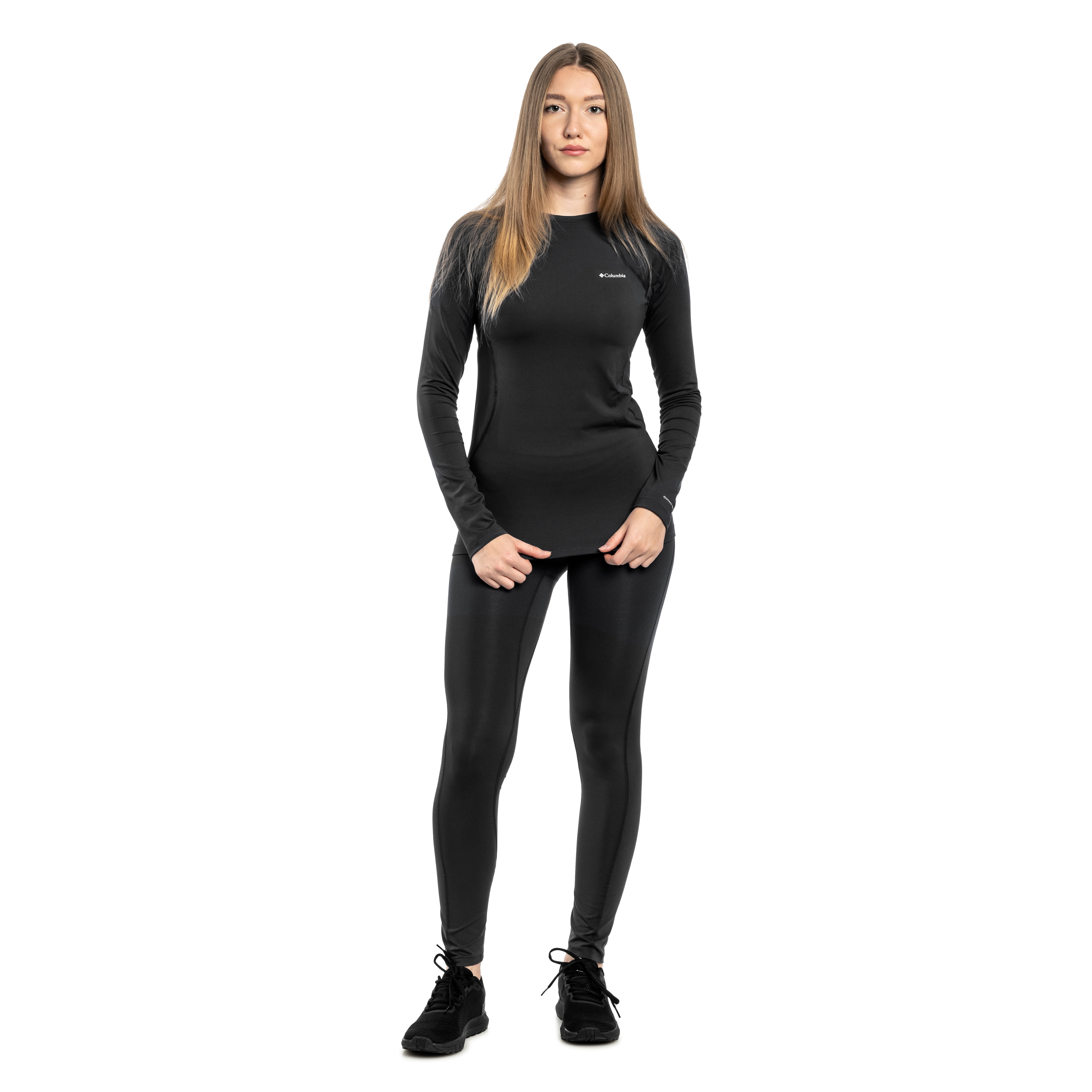 Columbia - Omni-Heat Midweight Baselayer Crew - Thermoaktives Damen-T-Shirt - Black
