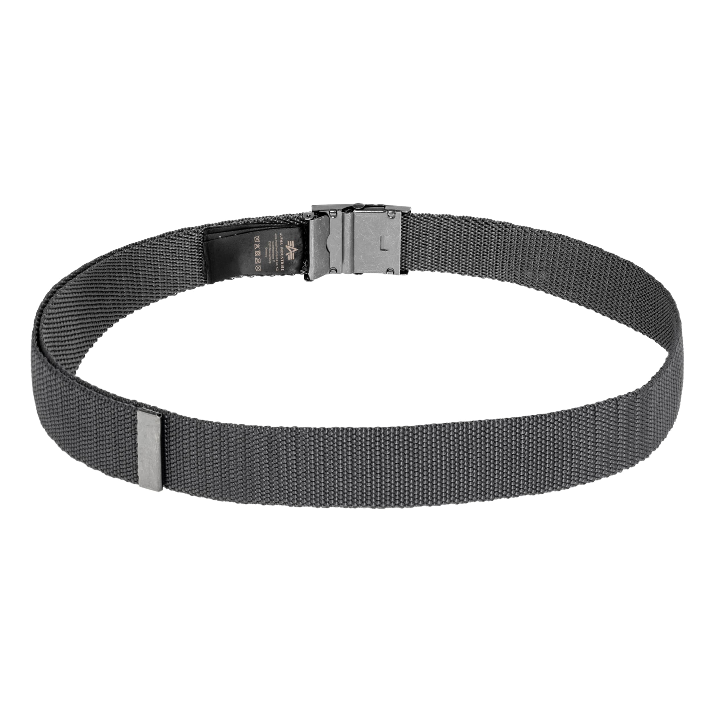 Alpha Industries - Heavy Duty Belt Gürtel - Grey
