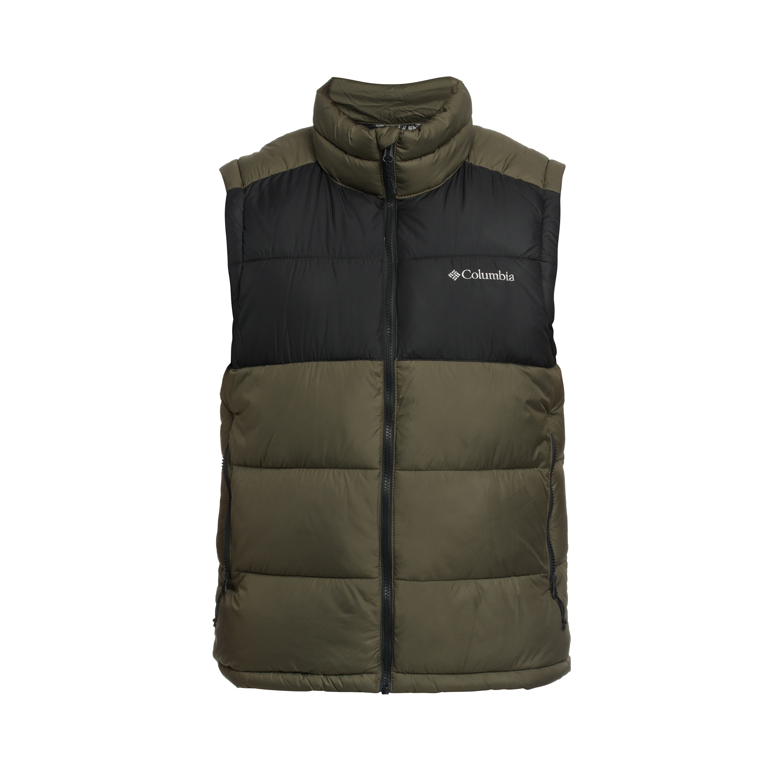 Columbia - Pike Lake II Puffer Vest - Ärmellose Weste - Stone Green/Shark