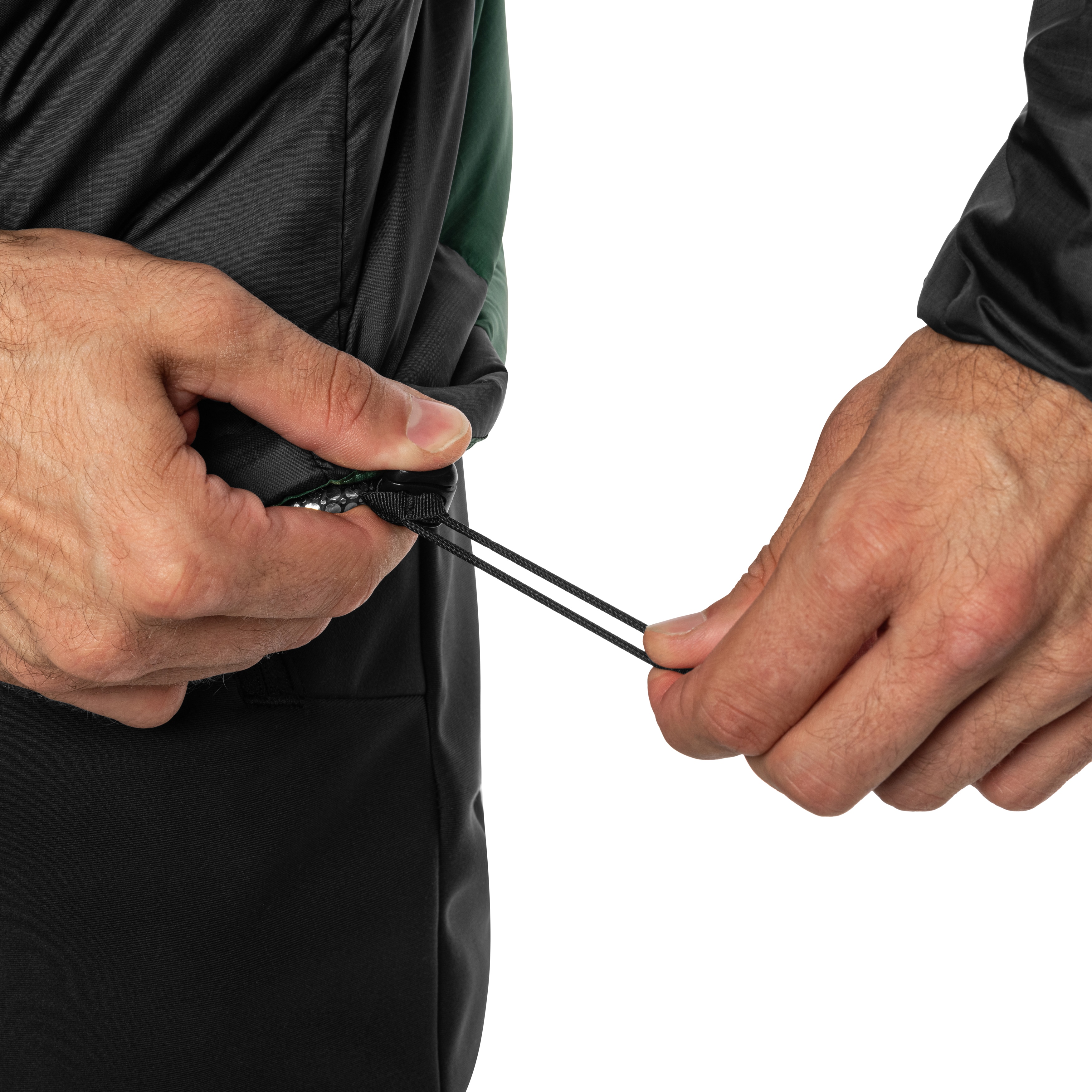 Columbia - Labyrinth Loop II Insulated Hooded Jacke - Rain Forest/Black