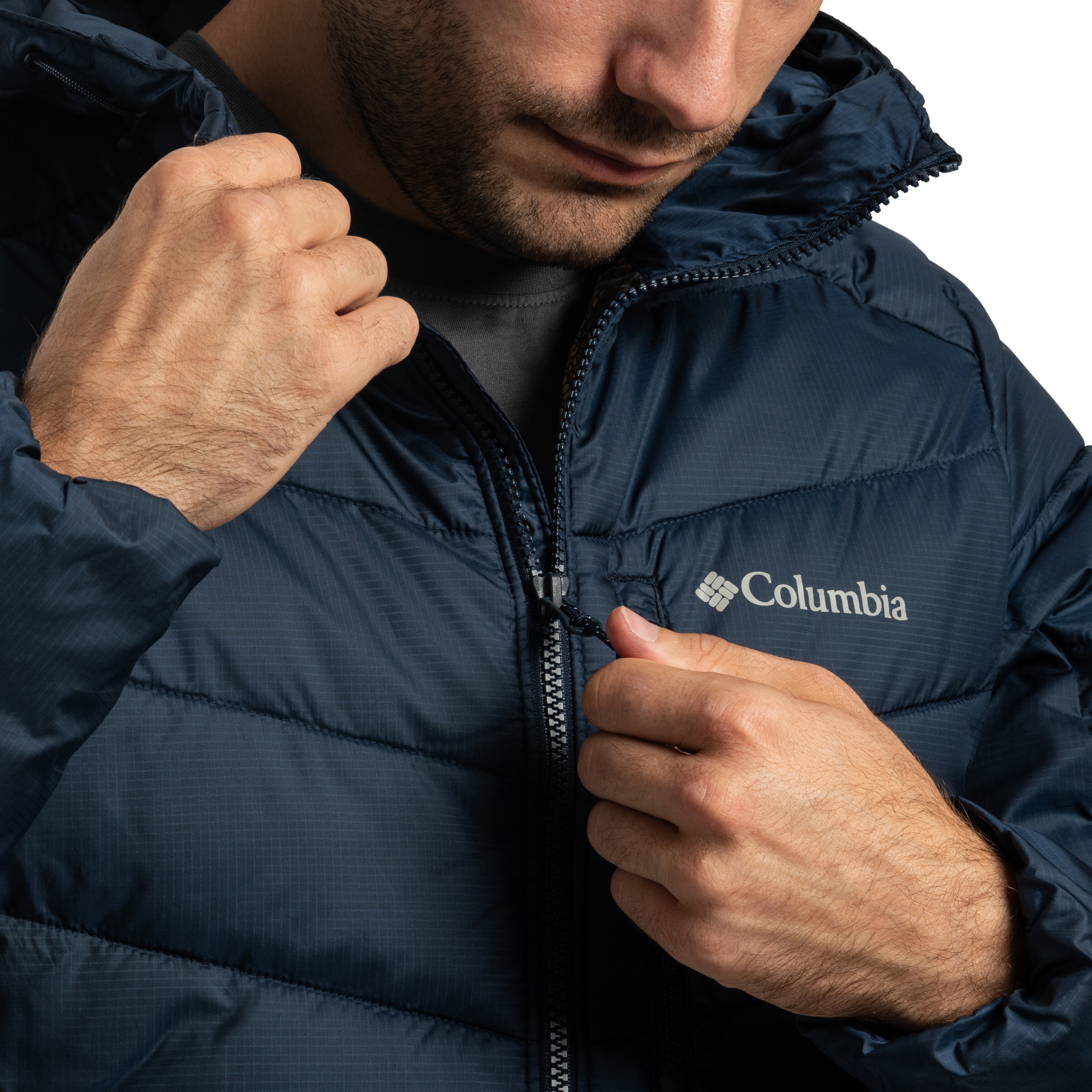 Columbia - Labyrinth Loop II Insulated Hooded Jacke - Collegiate Navy