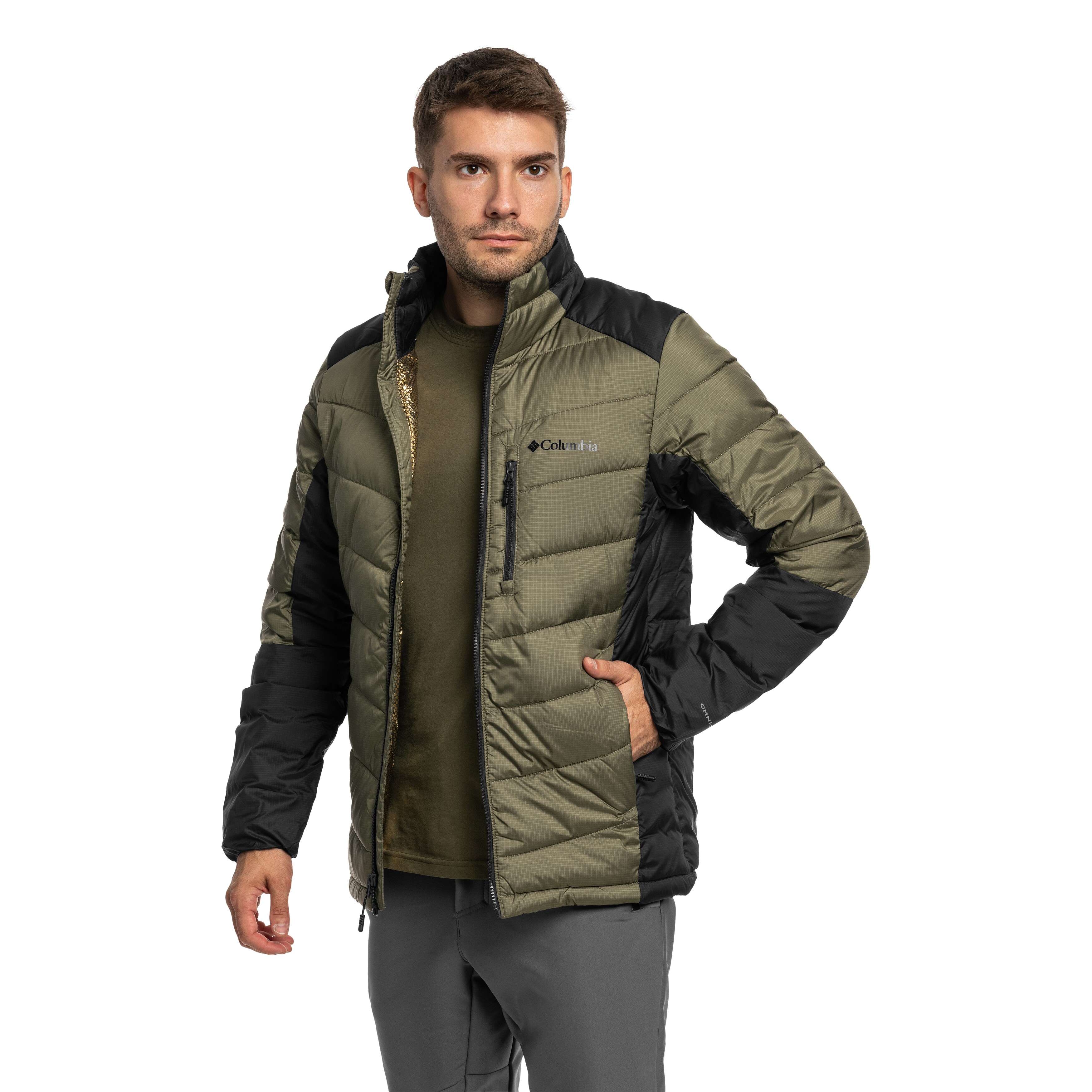 Columbia - Labyrinth Loop II Insulated Jacke - Stone Green/Shark