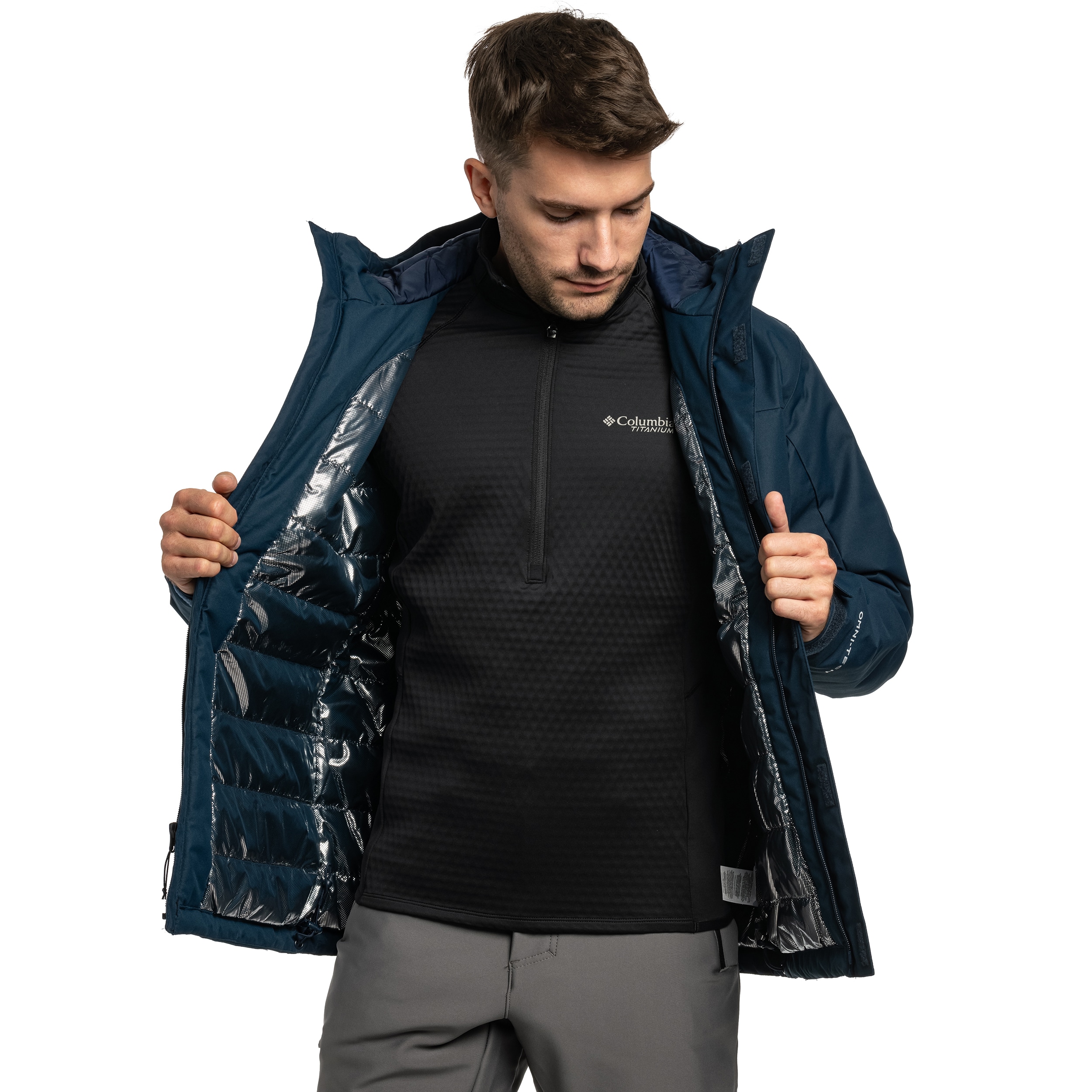 Columbia - Hikebound II Insulated Waterproof Jacket - Jacke - Collegiate Navy