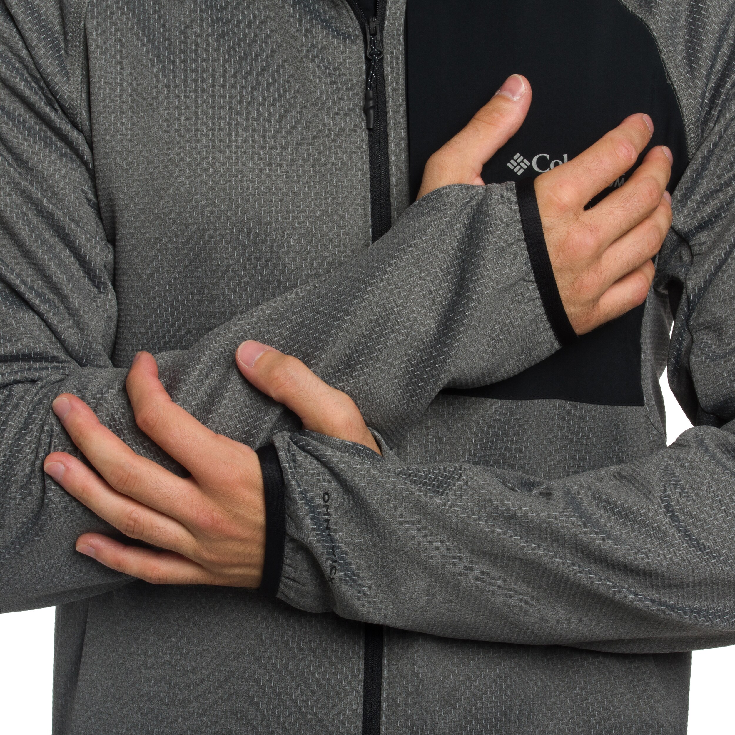 Columbia - Triple Canyon II Hooded Sweatshirt - City Grey/Black