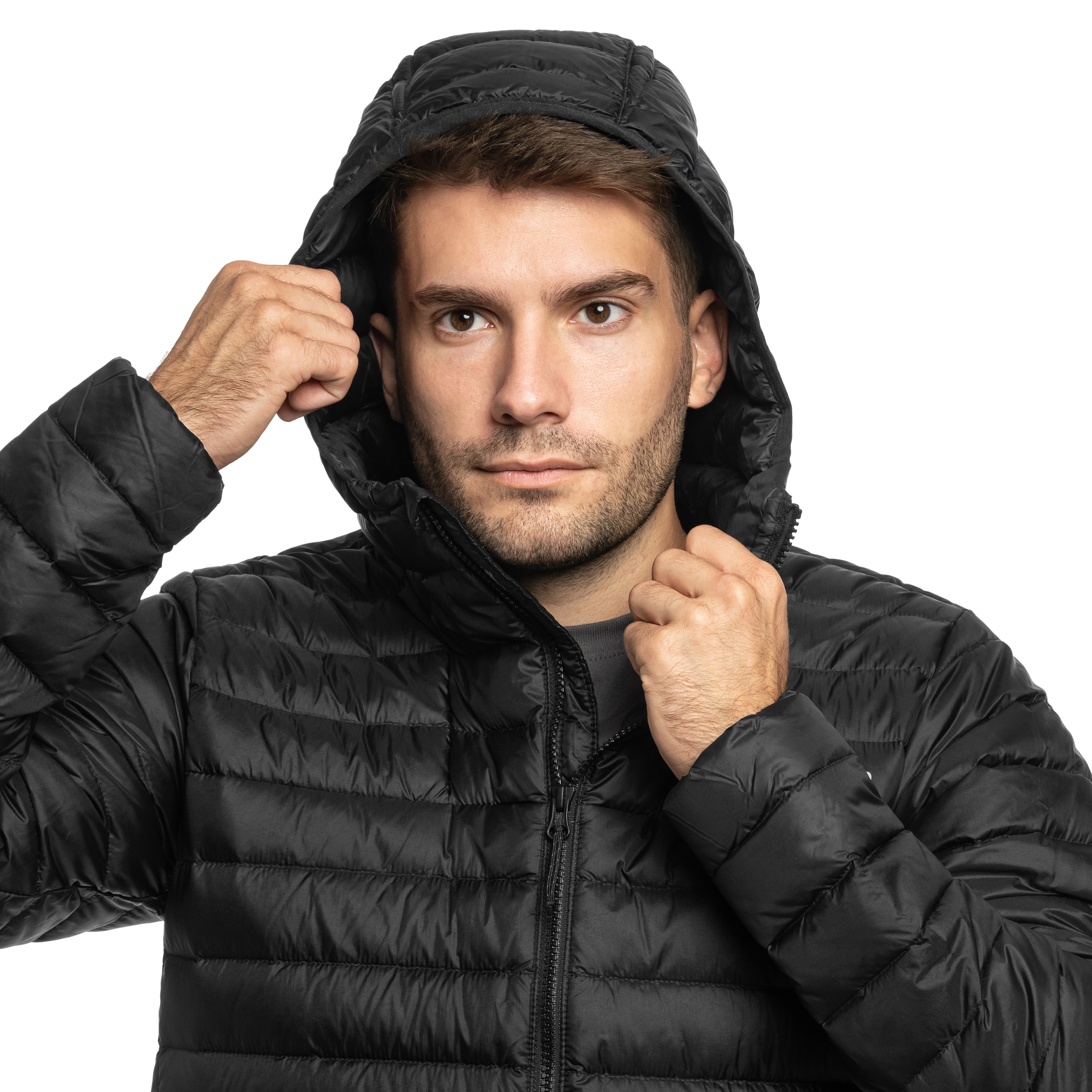 Columbia - Corelite Down Hooded Jacke - Black