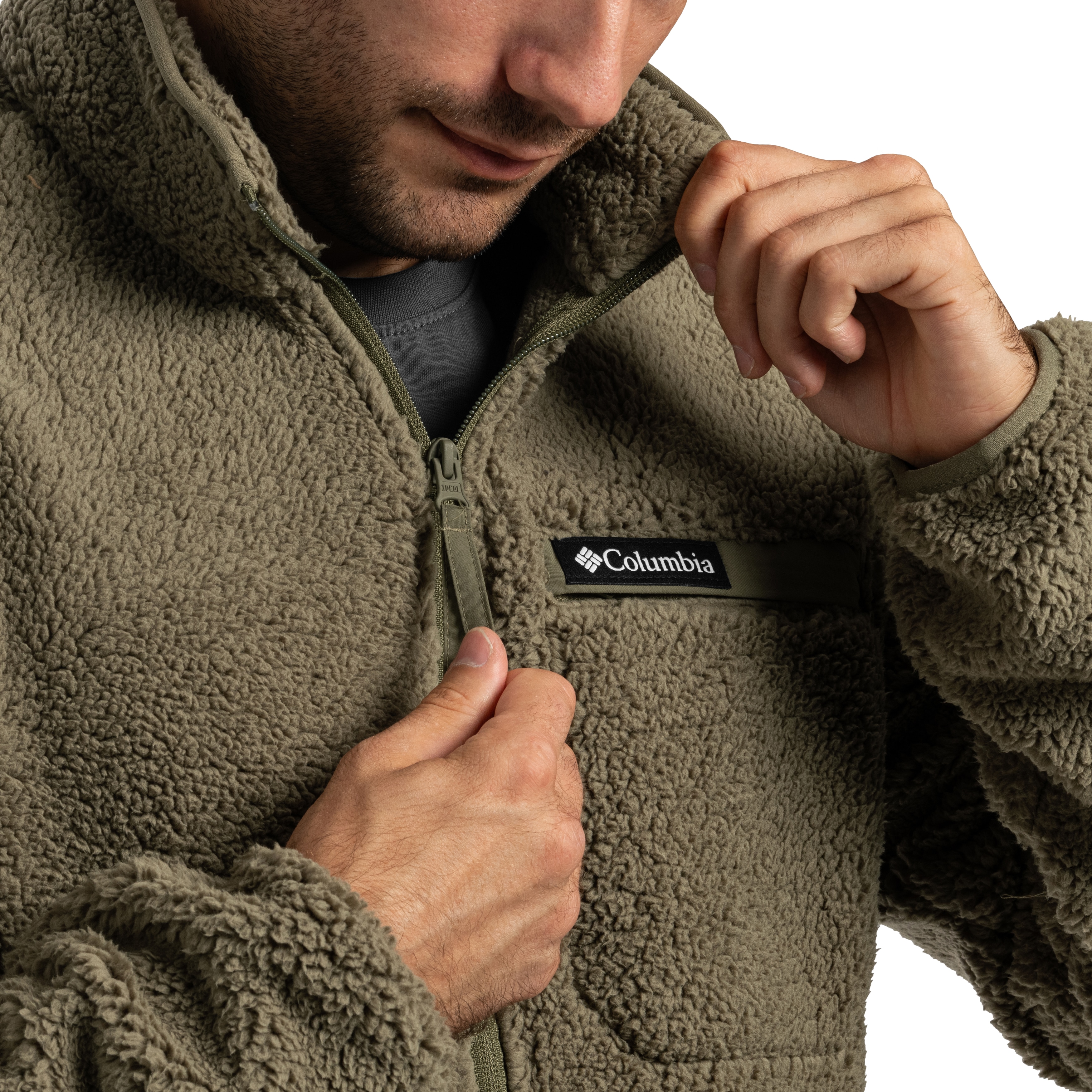 Columbia - Rugged Ridge Fleecejacke - Stone Green