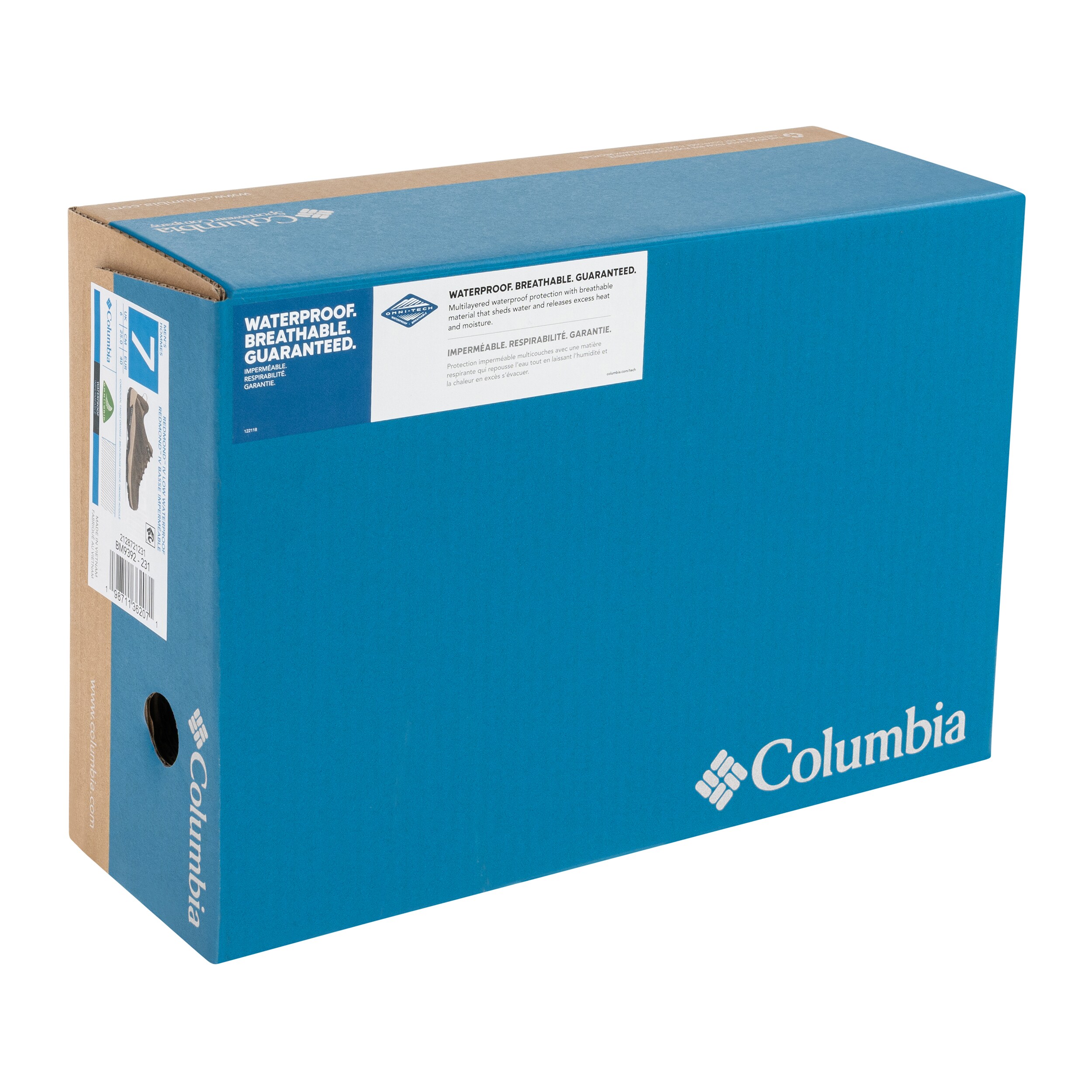 Columbia - Redmond IV Waterproof Schuhe - Cordovan/Tangy Orange