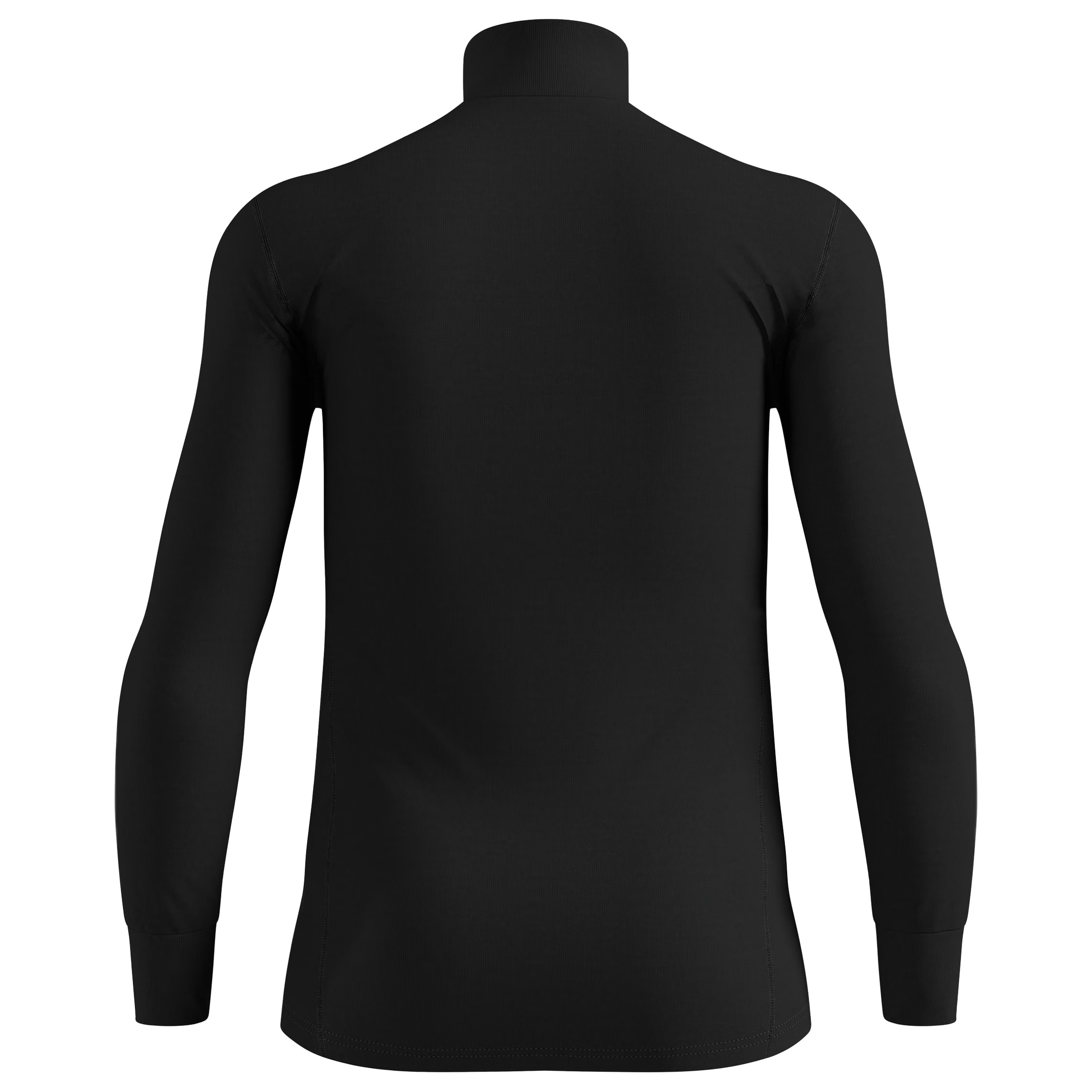 Odlo - Active Warm Base Layer Half-Zip Thermo-T-Shirt - Black