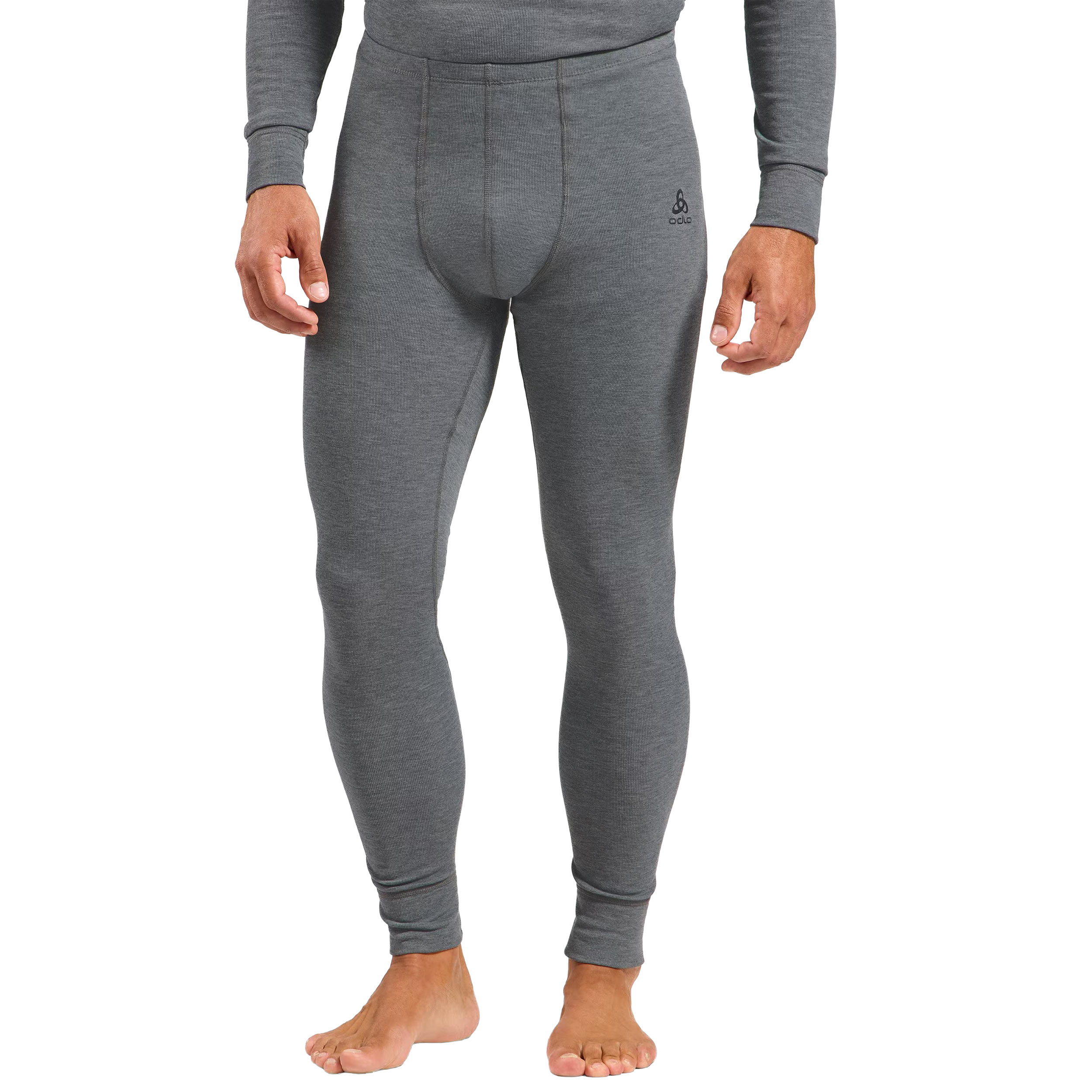 Odlo - Active Warm thermoaktive Leggings - Odlo Steel Grey Melange