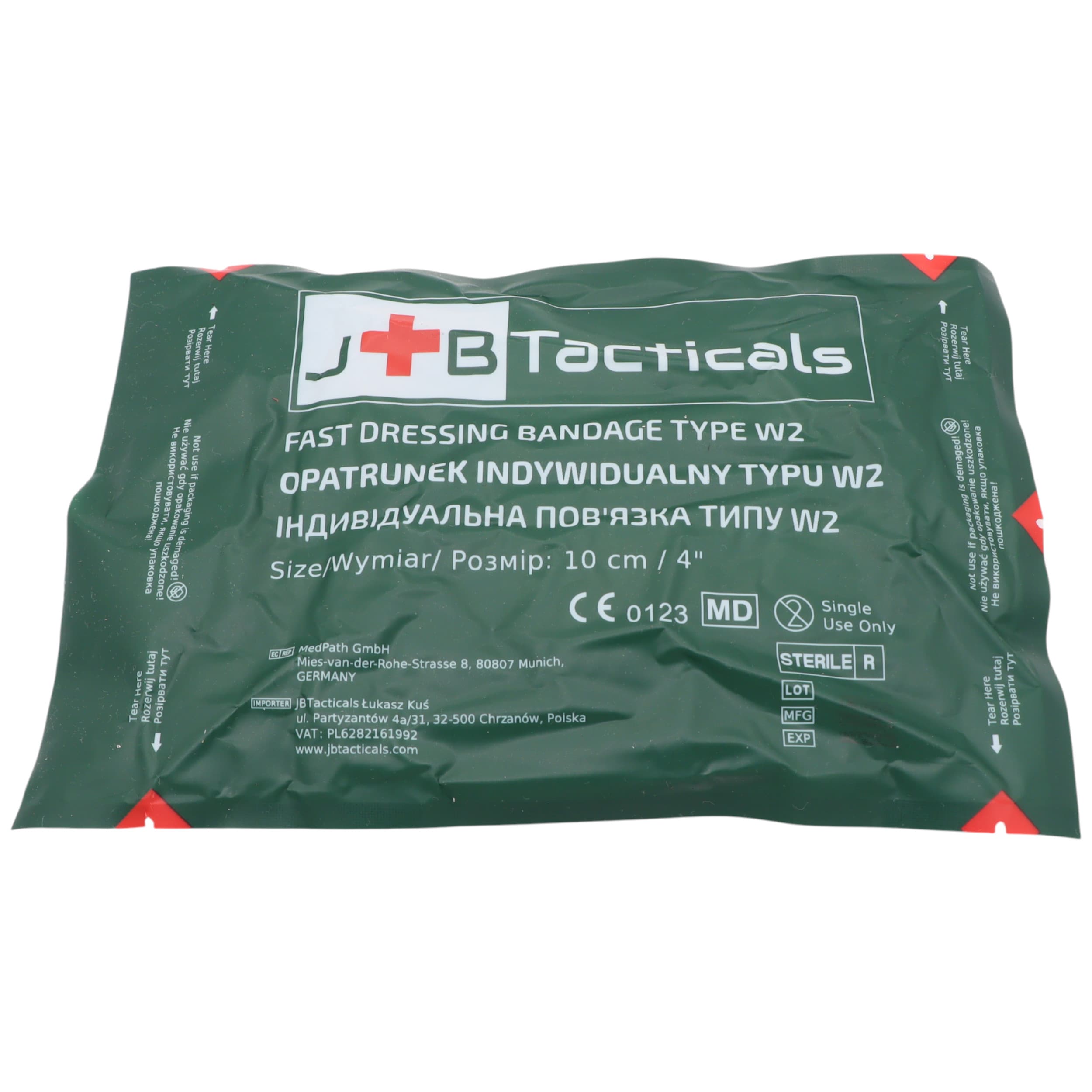 JB Tacticals - Individueller Verband - Groß Typ W2