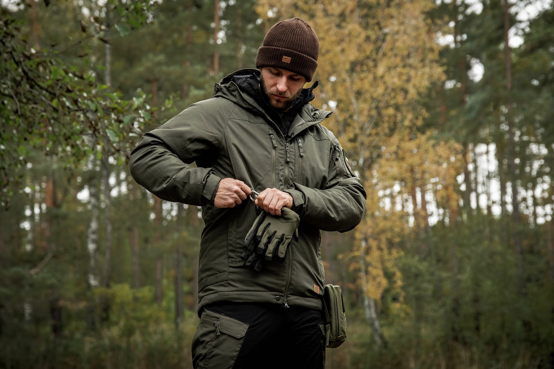 Helikon - Winter Yukon Duracanvas Jacke - Taiga Green