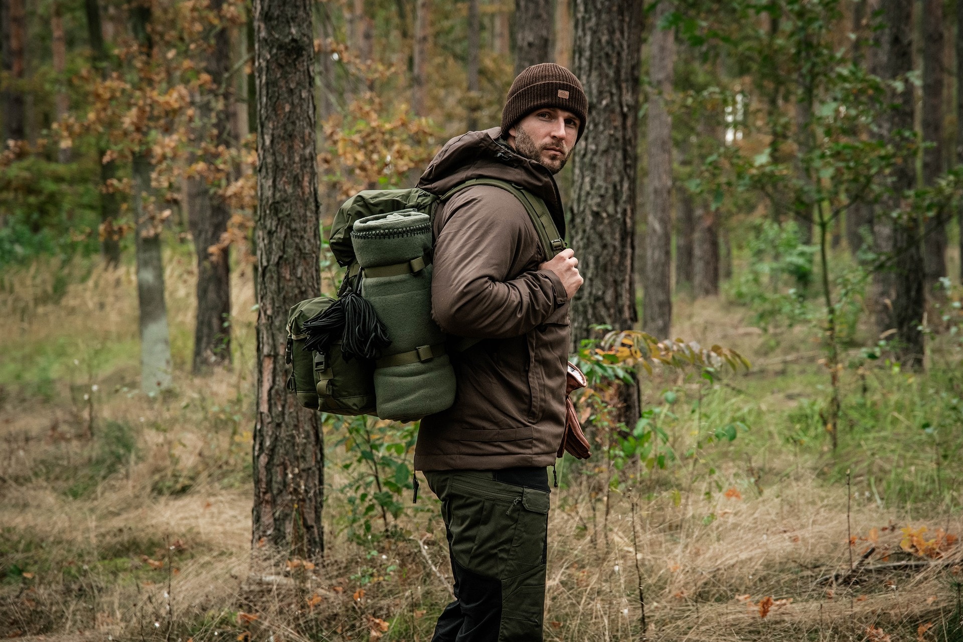 Helikon - Winter Yukon Duracanvas Jacke - Earth Brown