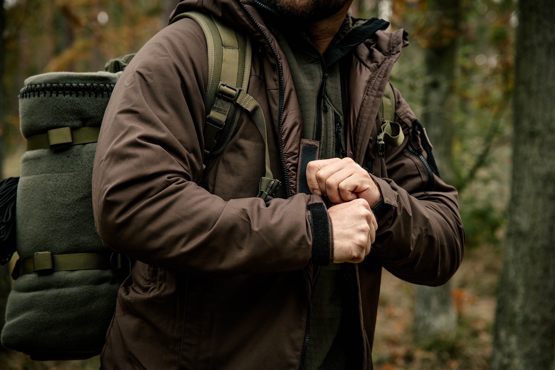 Helikon - Winter Yukon Duracanvas Jacke - Earth Brown