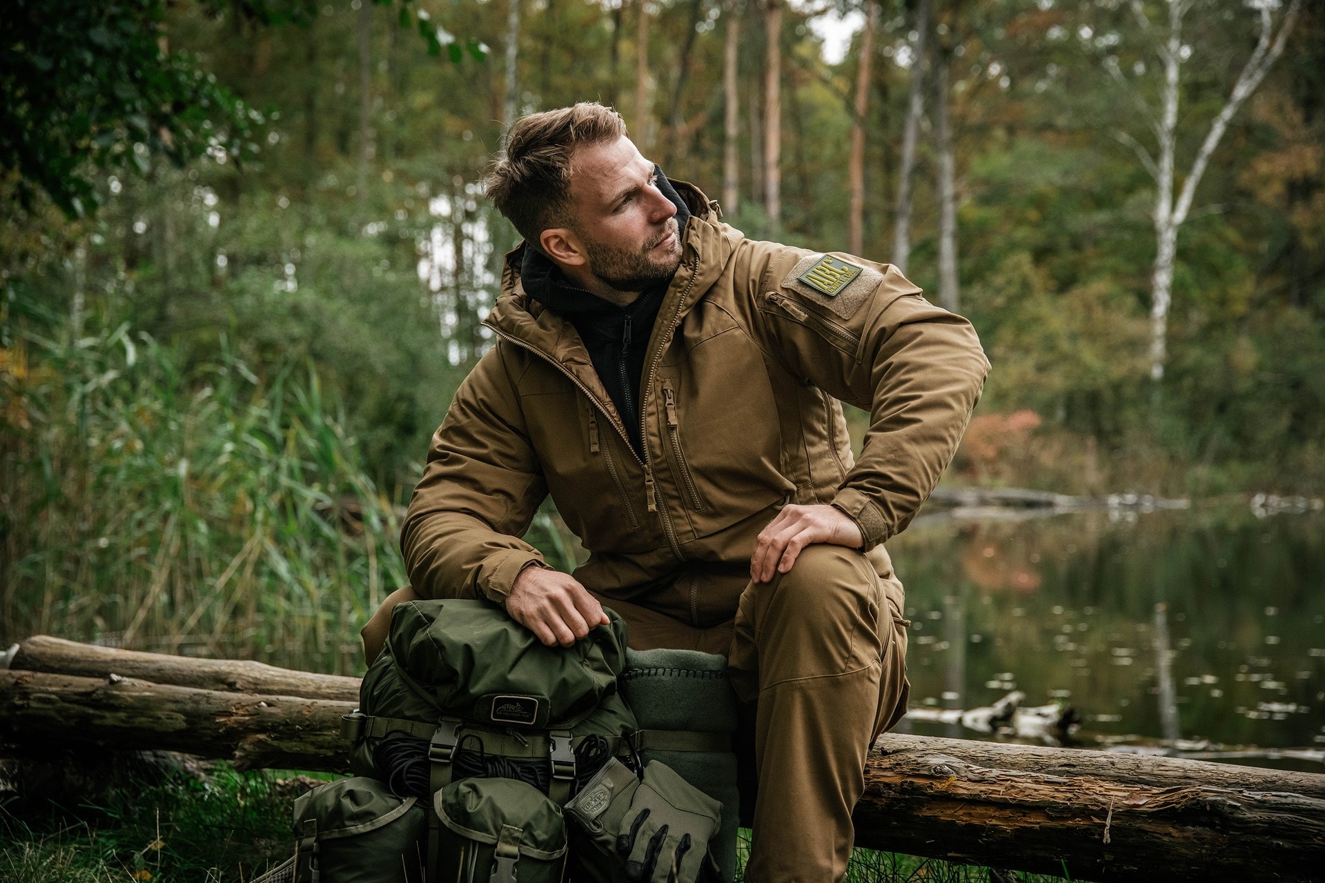 Helikon-Tex - Winter Yukon Duracanvas Jacke - Coyote