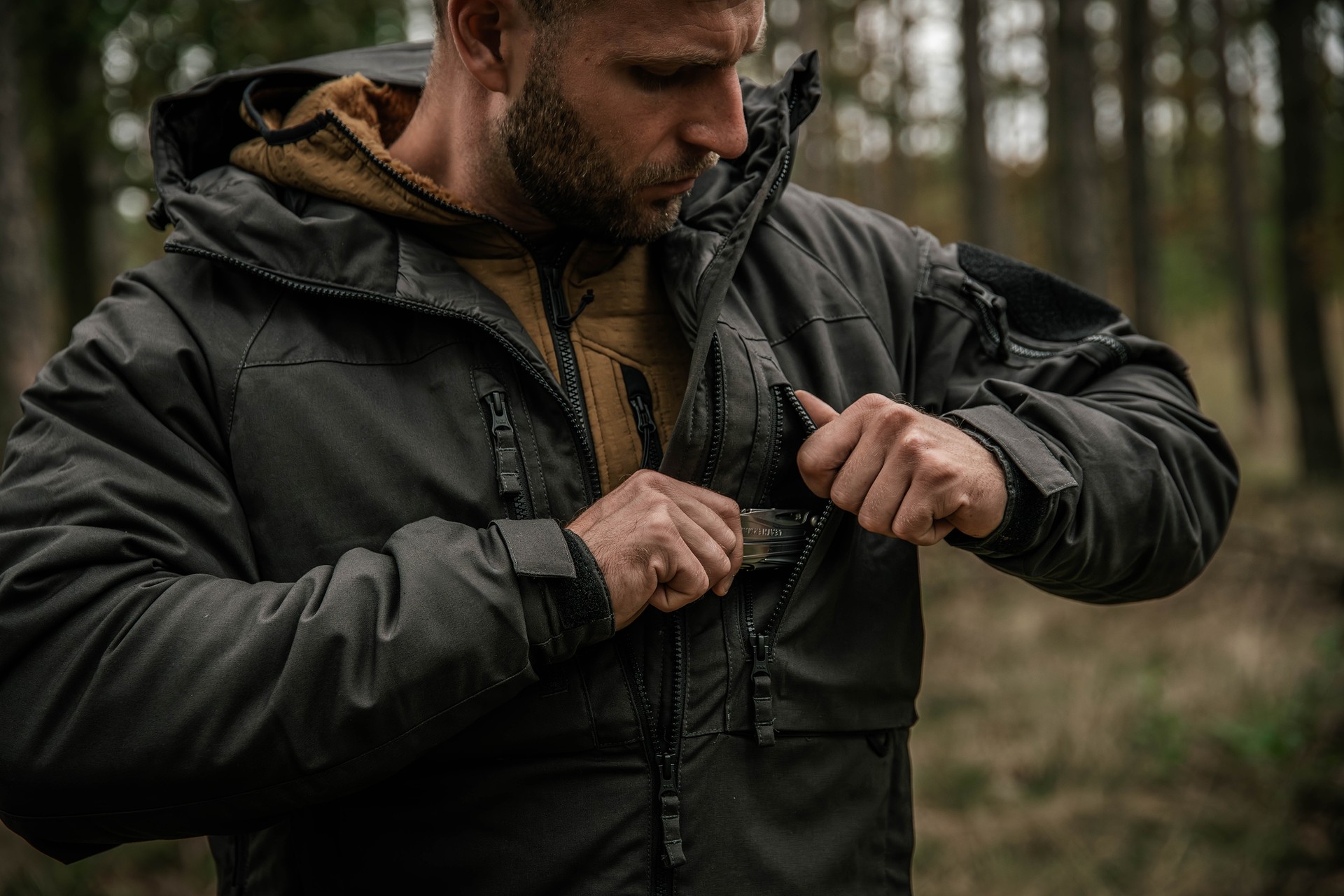 Helikon - Winter Yukon Duracanvas Jacke - Ash Grey