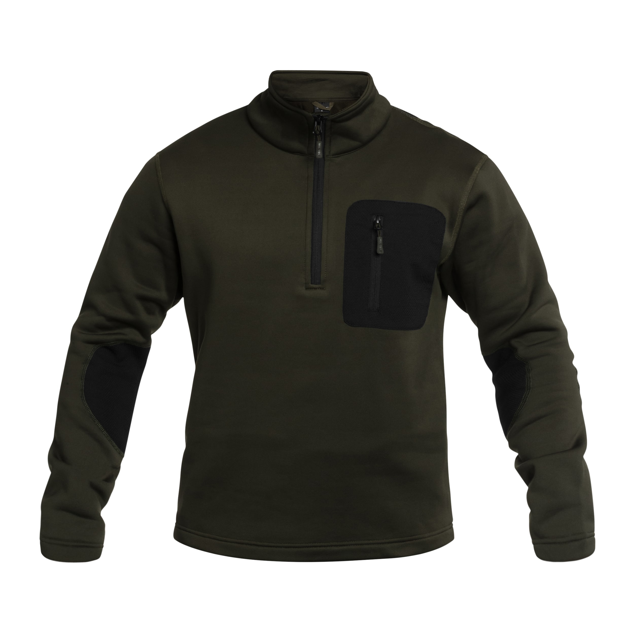 Mil-Tec - Thermo Fleece Zip Sweatshirt - Olive