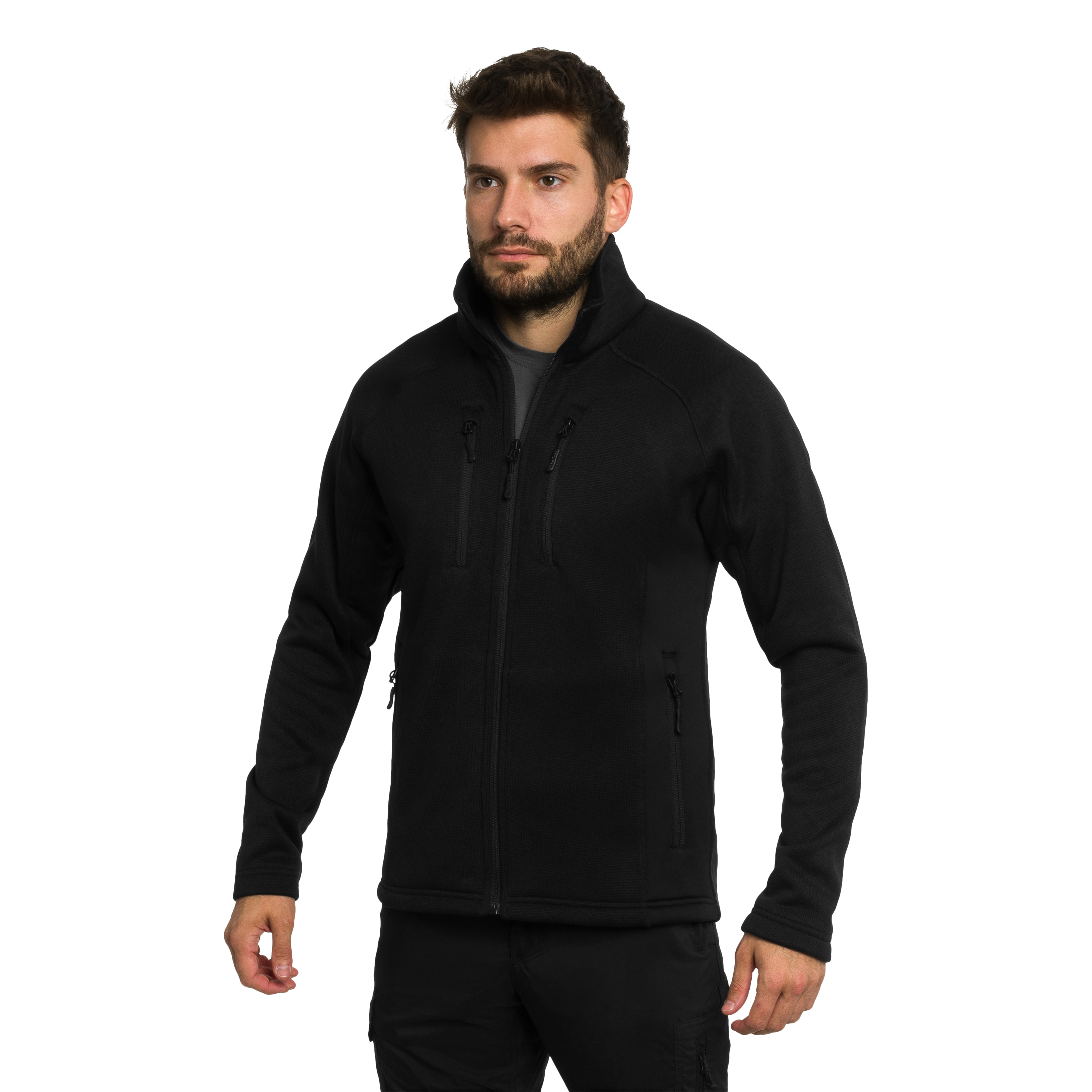 Mil-Tec - Outdoor Structure Fleece - Black