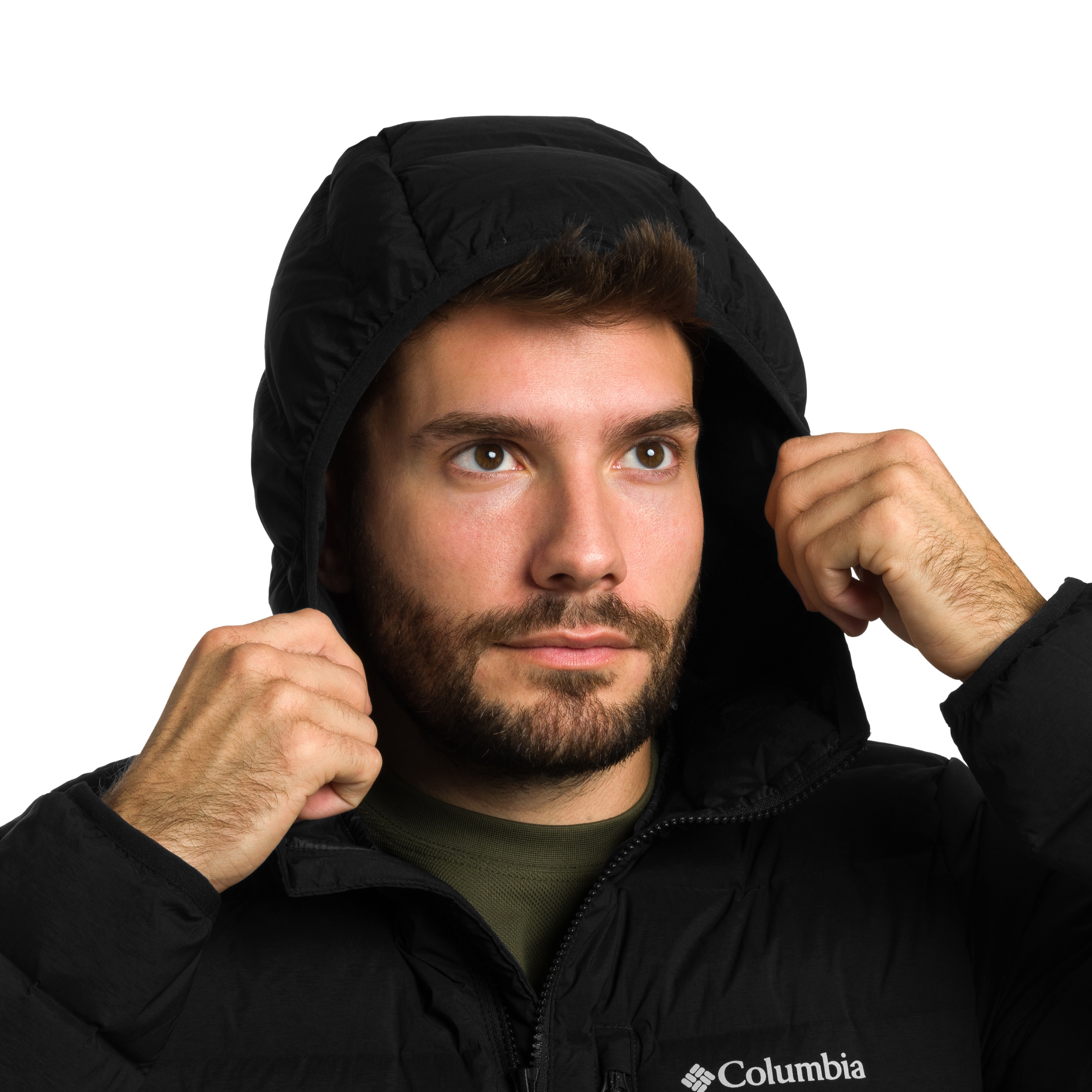 Columbia - Drift Peak Stretch Down Hooded Jacke - Black