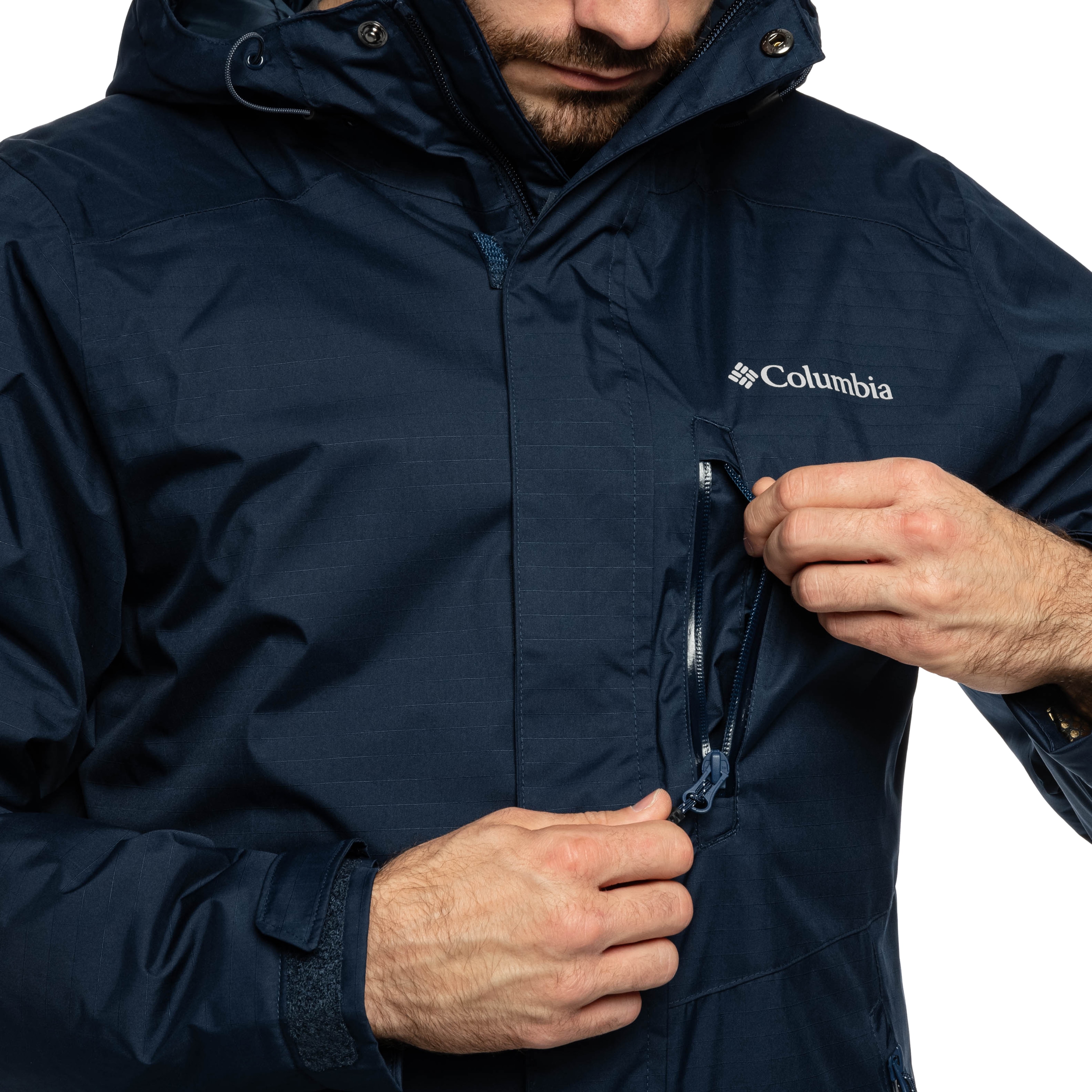Columbia - Oak Harbor II Insulated Waterproof Jacke - Collegiate Navy