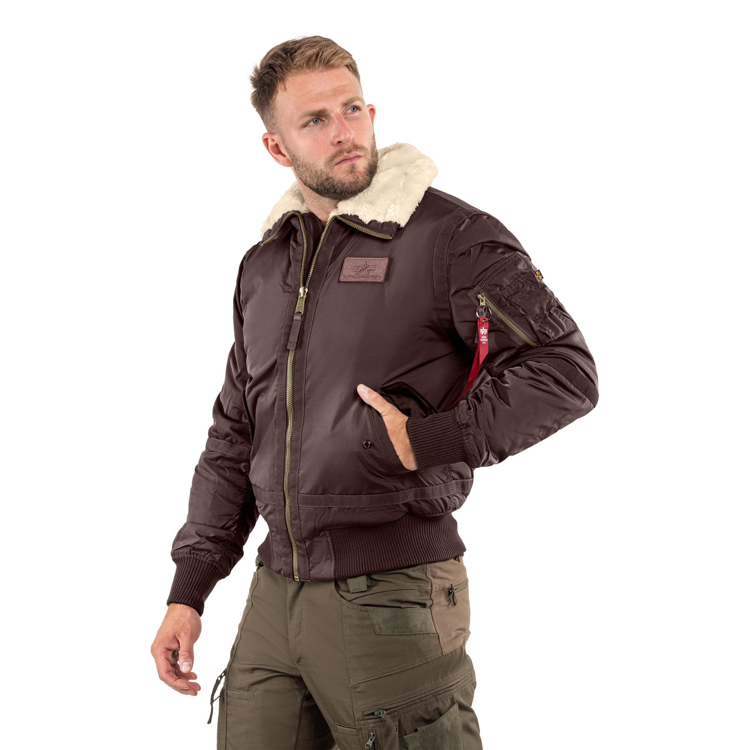 Alpha Industries - B15-3 TT Jacke - Hunter Brown