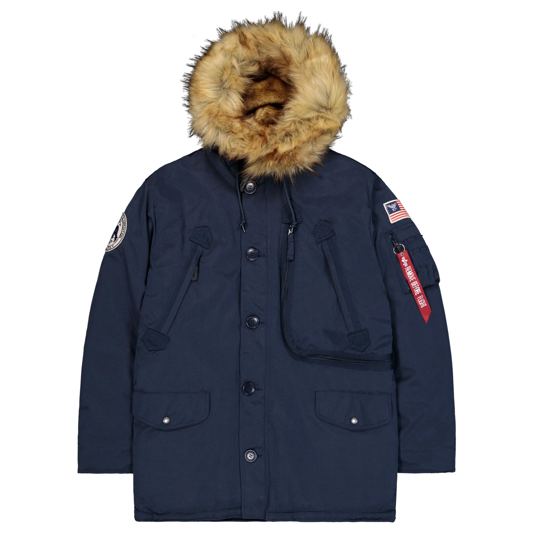 Alpha Industries - Polar Jacket - Jacke - Replica Blue