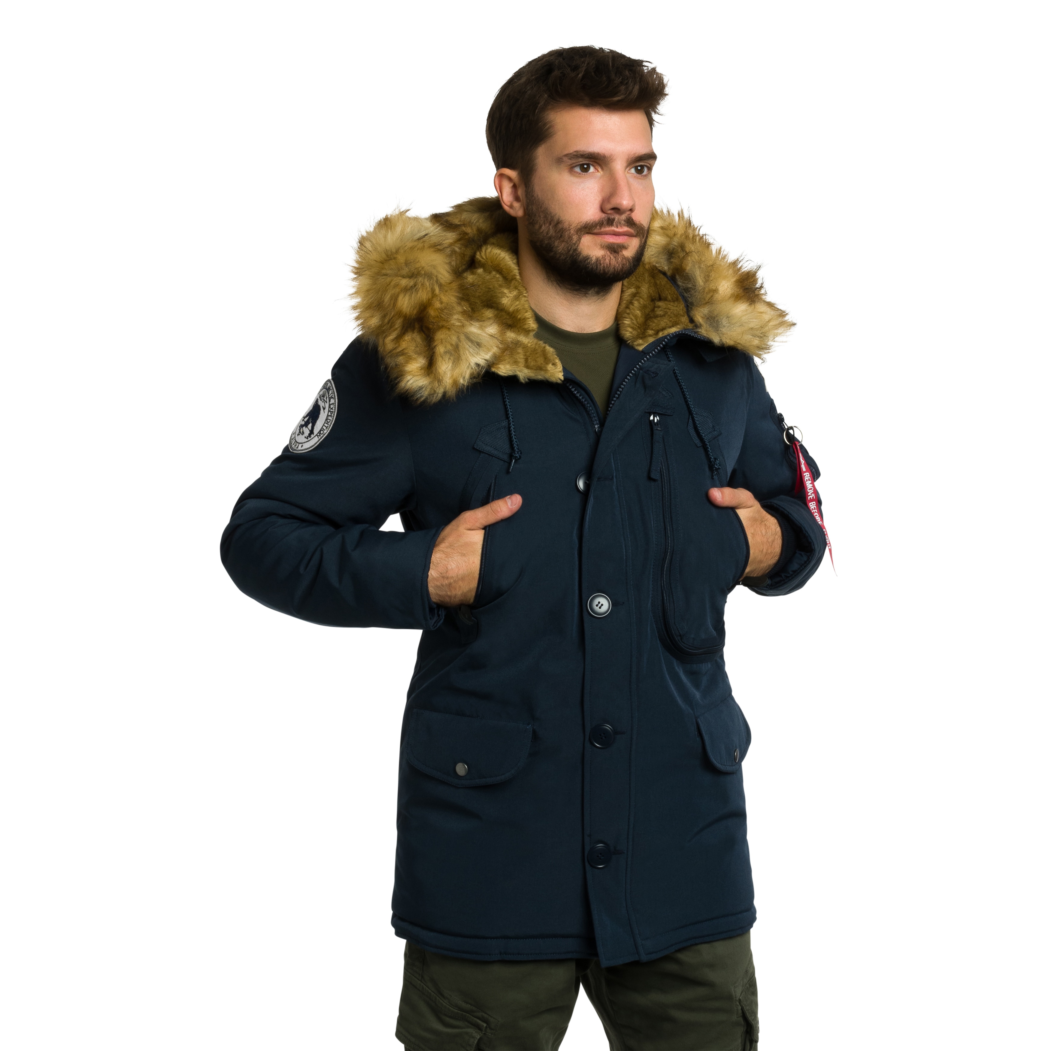 Alpha Industries - Polar Jacket - Jacke - Replica Blue