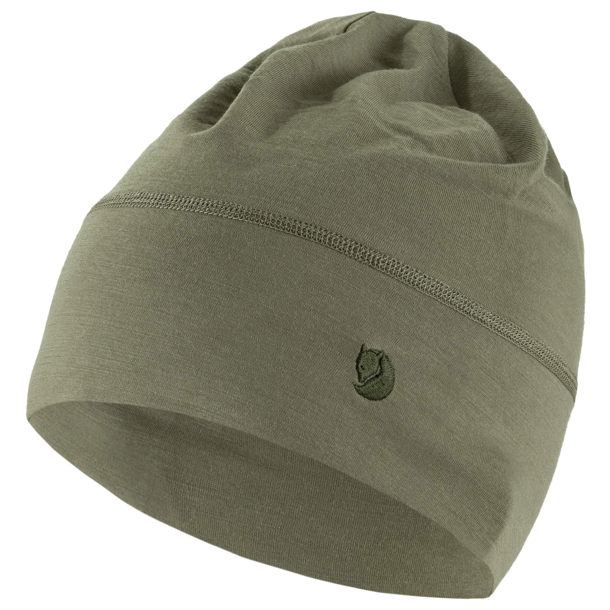 Fjallraven - Abisko Lite Wool Mütze - Light Olive