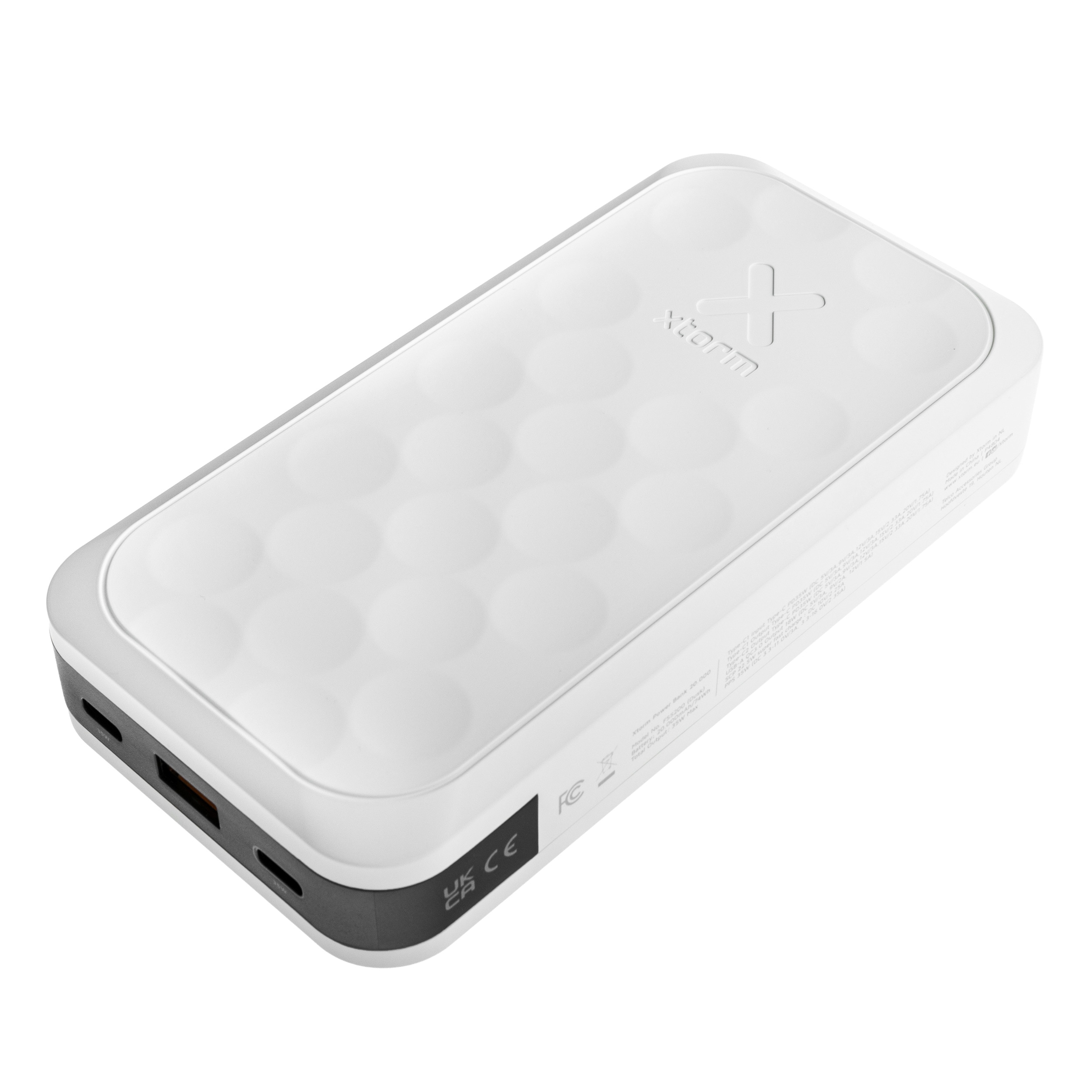 Xtorm - Fuel Series 5 20000 mAh 35 W Powerbank - White