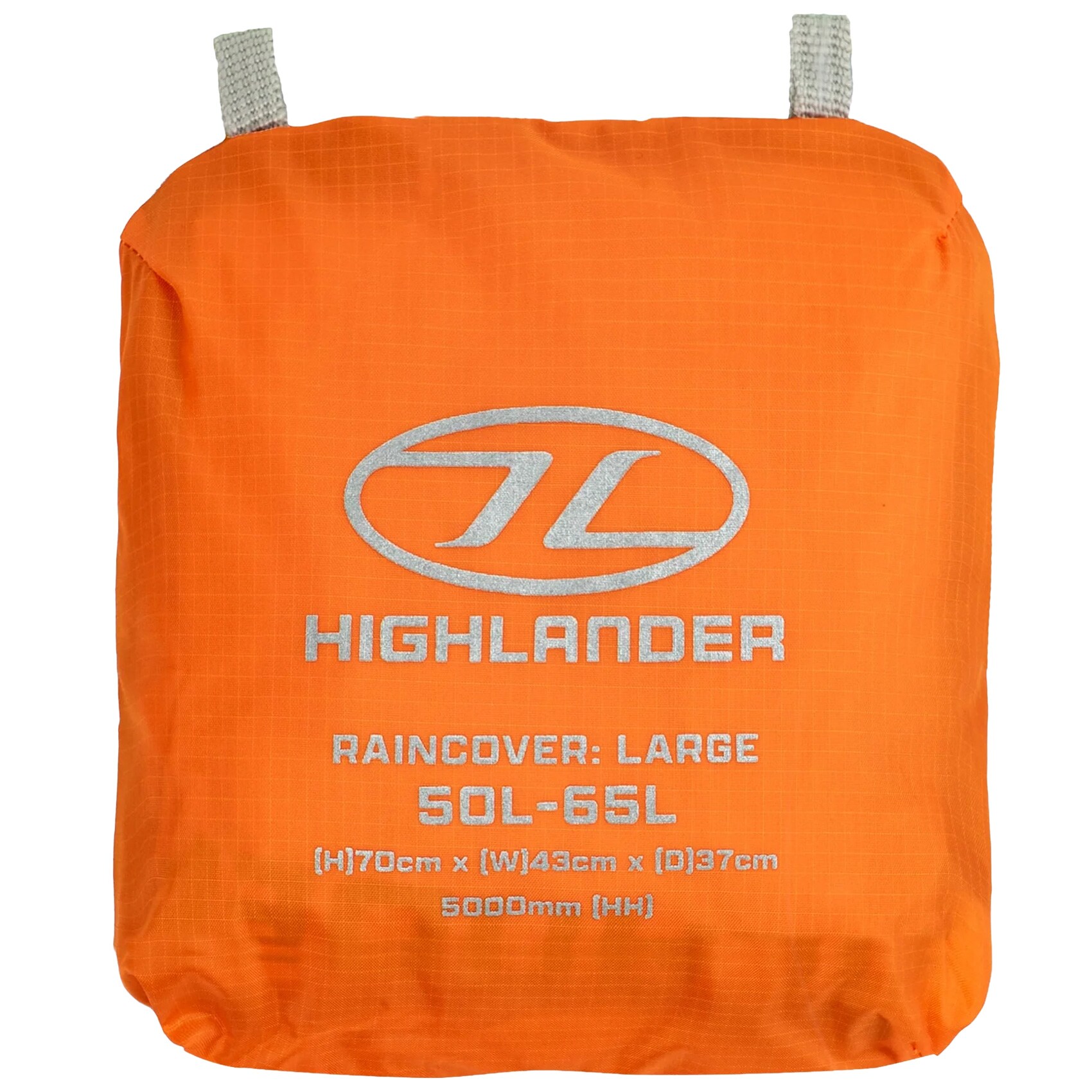 Highlander Outdoor - Duck’s Back Raincover Large Regenhülle 50-65 l - Orange