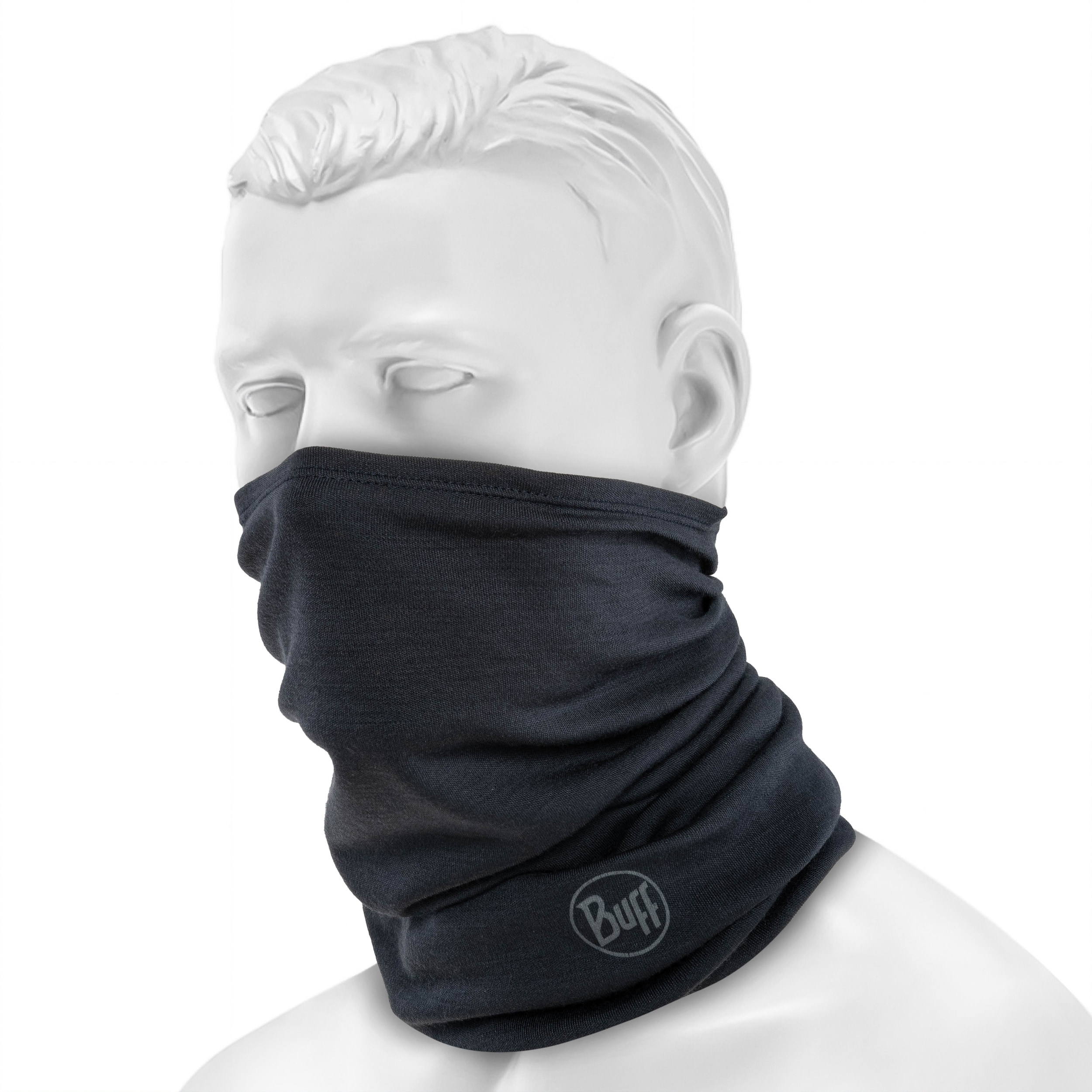 Buff - Safety Merino Wool Thermal Schlauchschal - Navy
