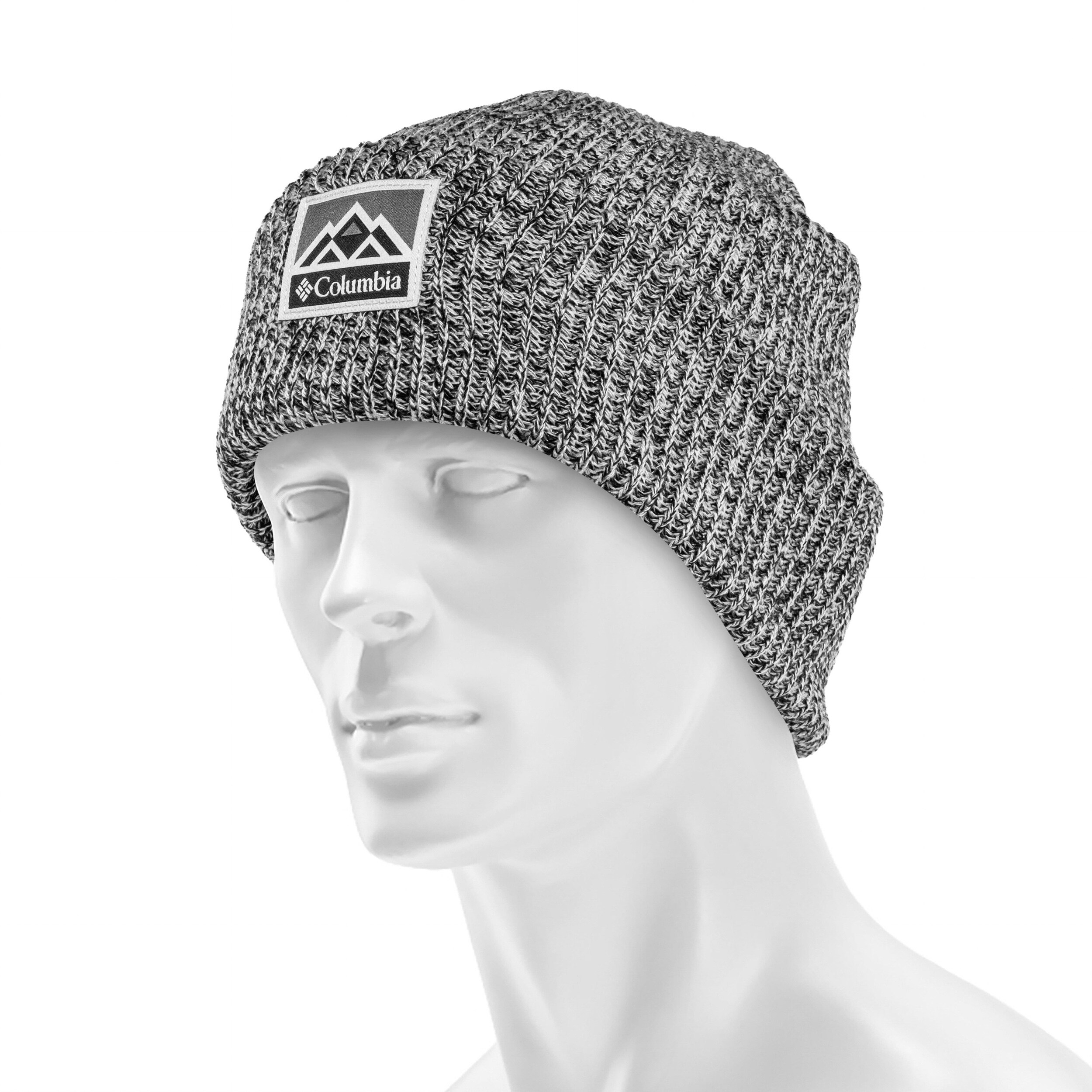 Columbia - Whirlibird Cuffed Beanie - Mütze - Dark Stone/Black Marled