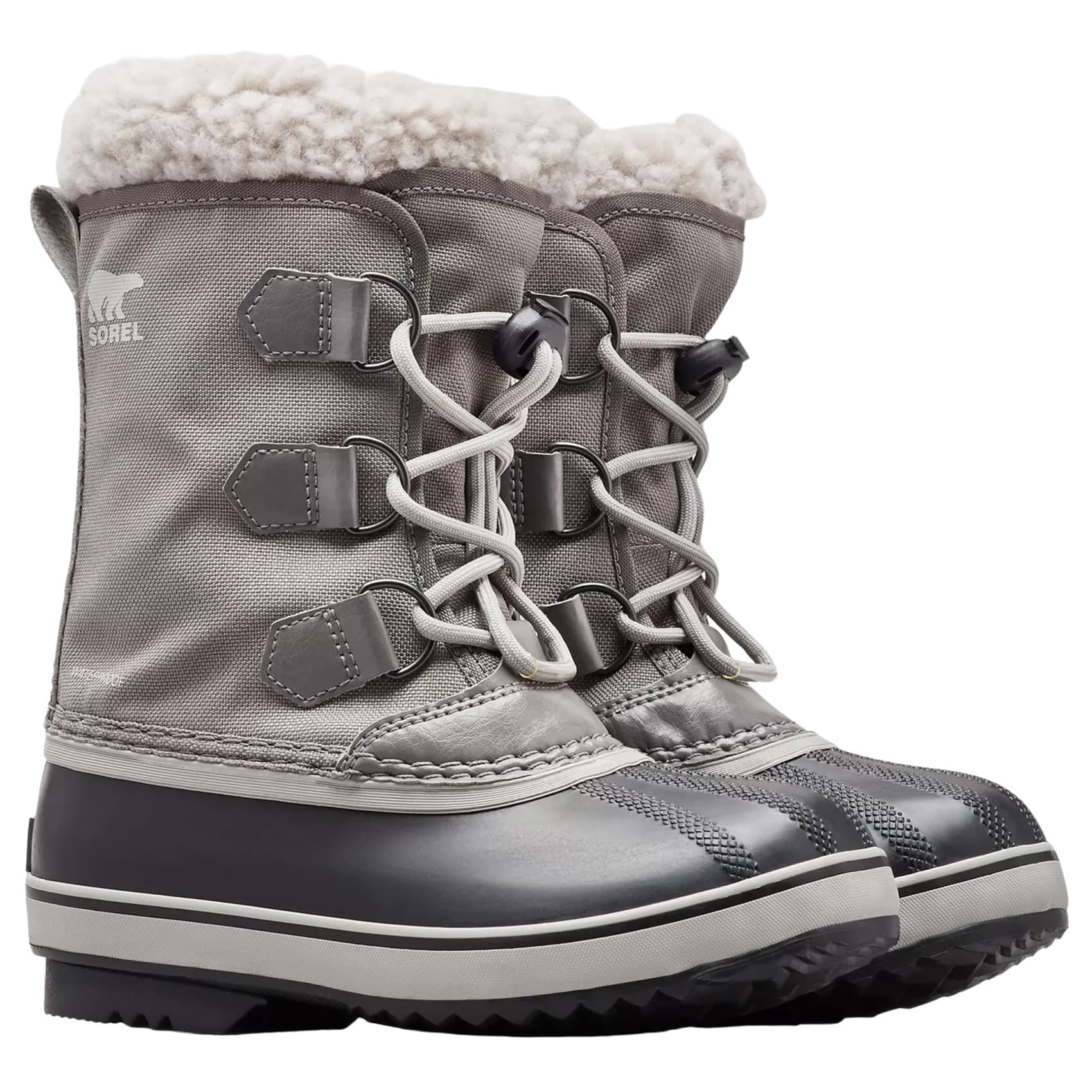 Sorel - Yoot Pac Nylon Waterproof Kinder-Schneestiefel - Quarry/Dove