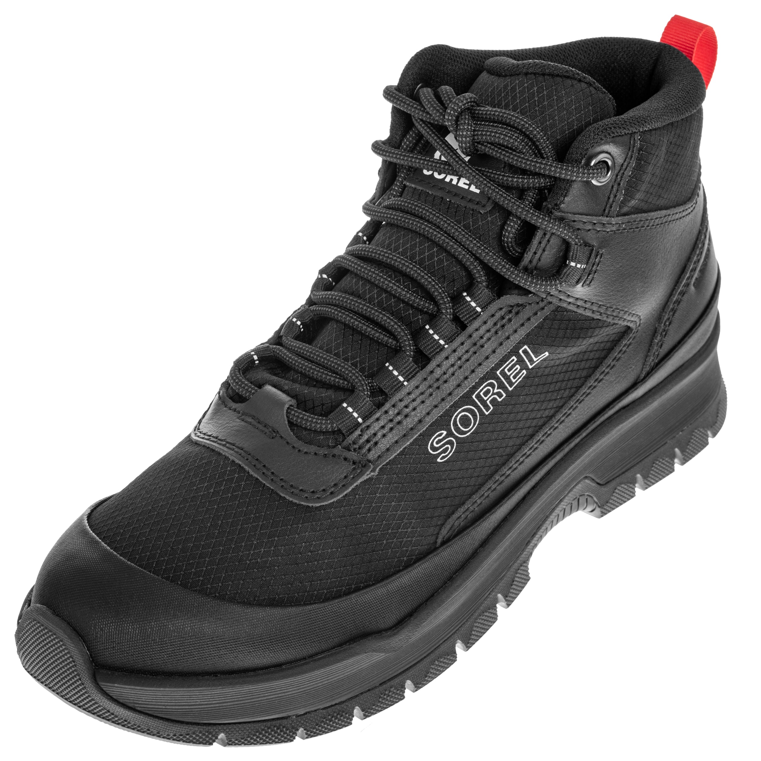 Sorel - Outing NW Sneaker MID Waterproof Schuhe - Black/Black