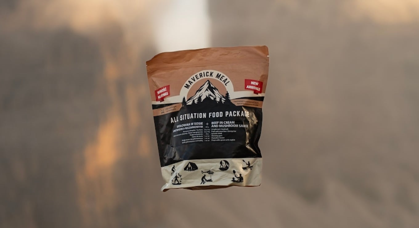 Maverick - Food Midi Lebensmittelration Hähnchenbrustfilet in Käsesauce - 380 g