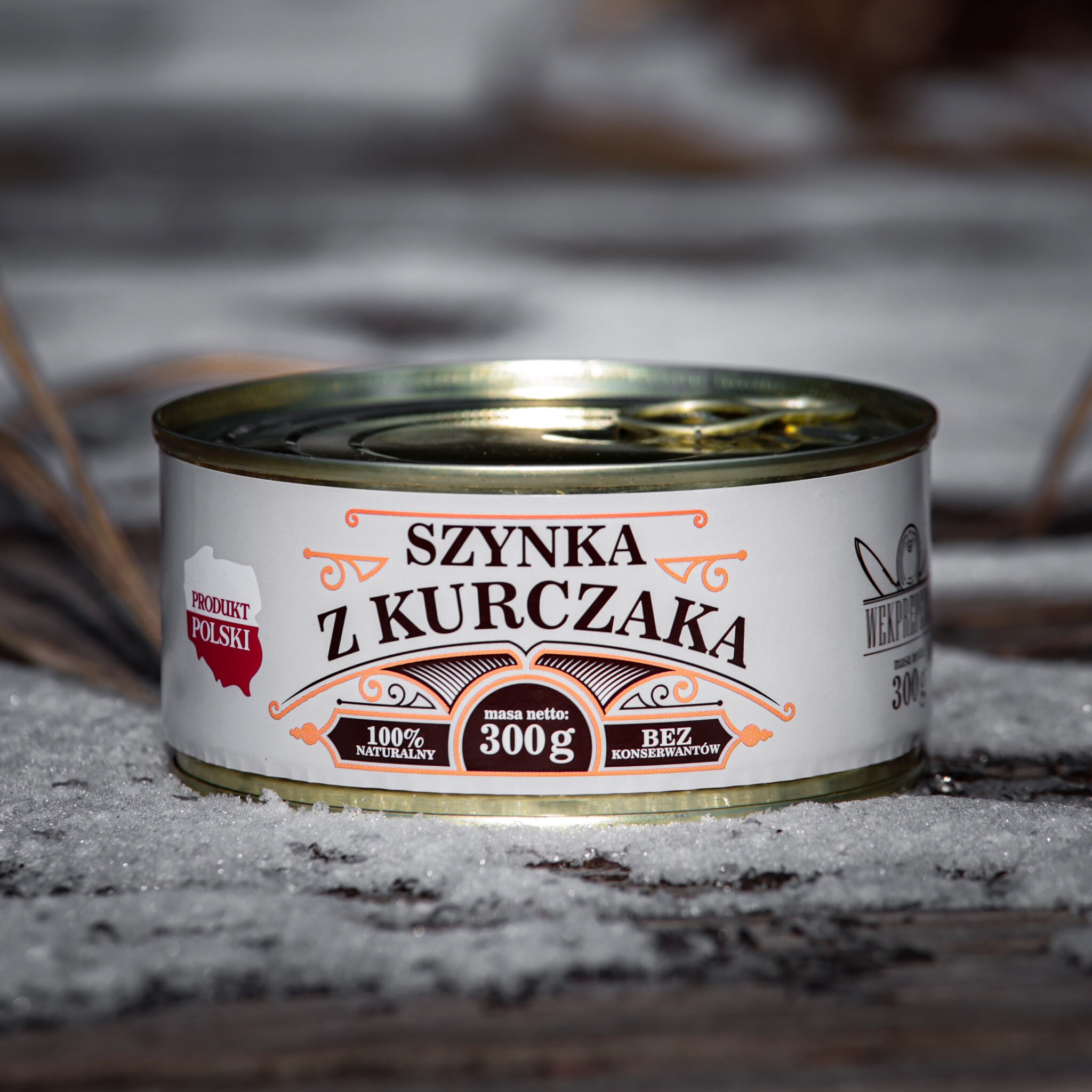 Marlej - Konservierte Lebensmittel - Hähnchenschinken 300 g - 2 Stk.