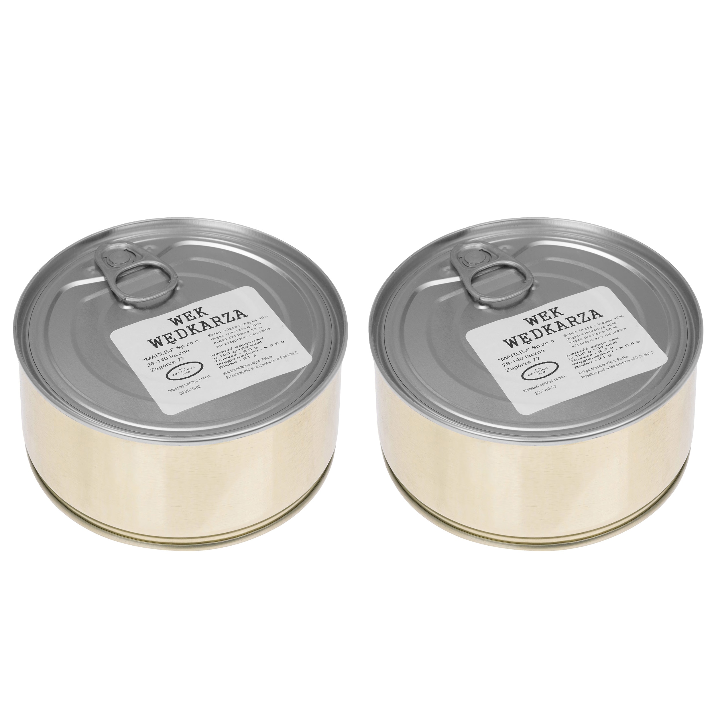 Marlej - Konservierte Lebensmittel - Wek Wędkarza 300 g - 2 Stück